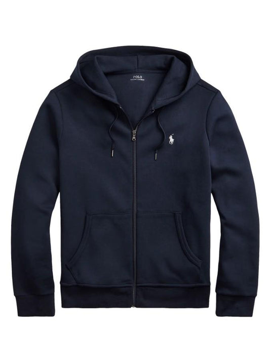Felpa con cappuccio blu full zip Polo Ralph Lauren P26 710888282002 AVIATOR NAVY POLO RALPH LAUREN 