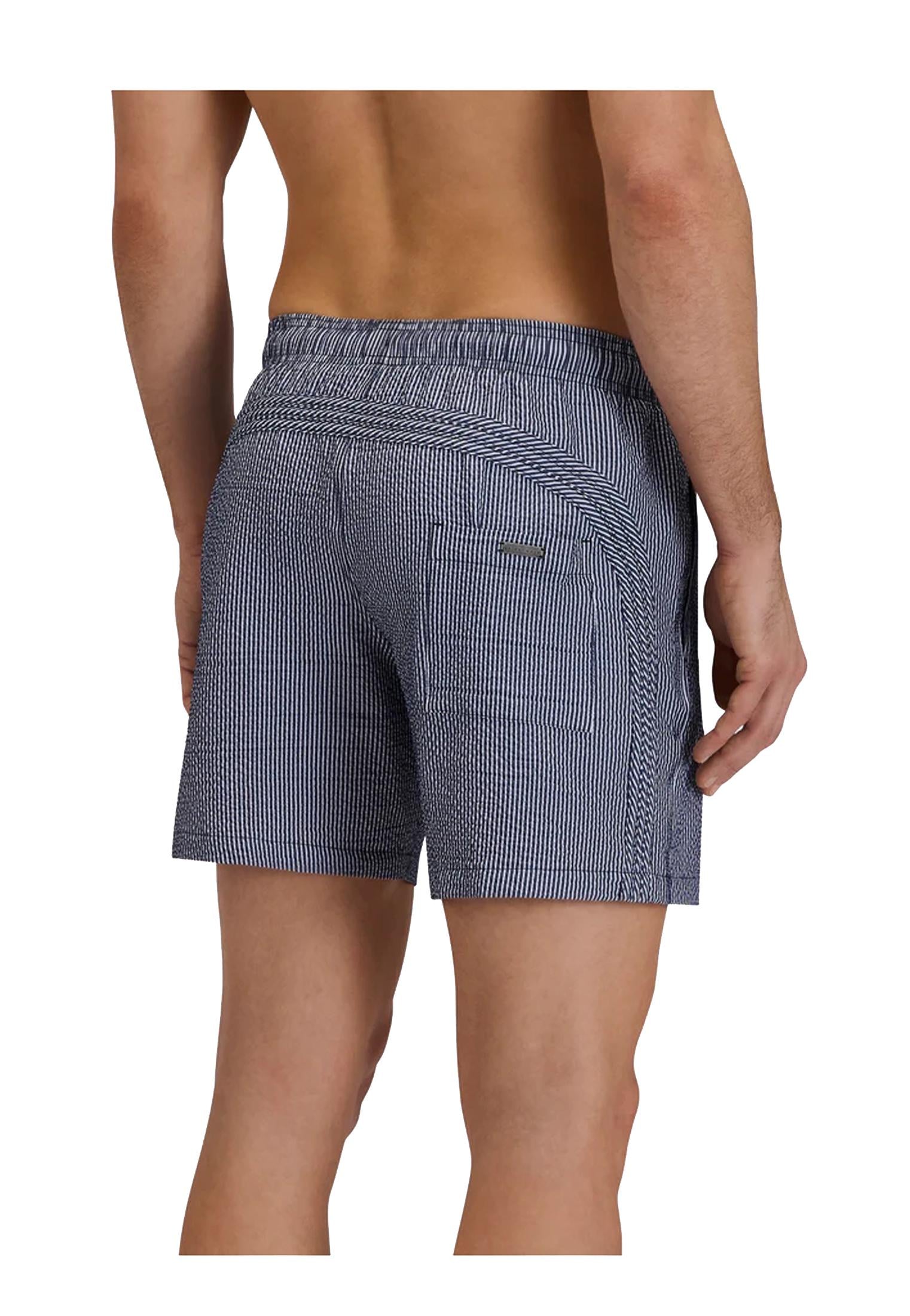 Costume da mare spiaggia righe blu pantaloncino Sundek P26 GM915BDPY900 M6S31632201 SUNDEK 