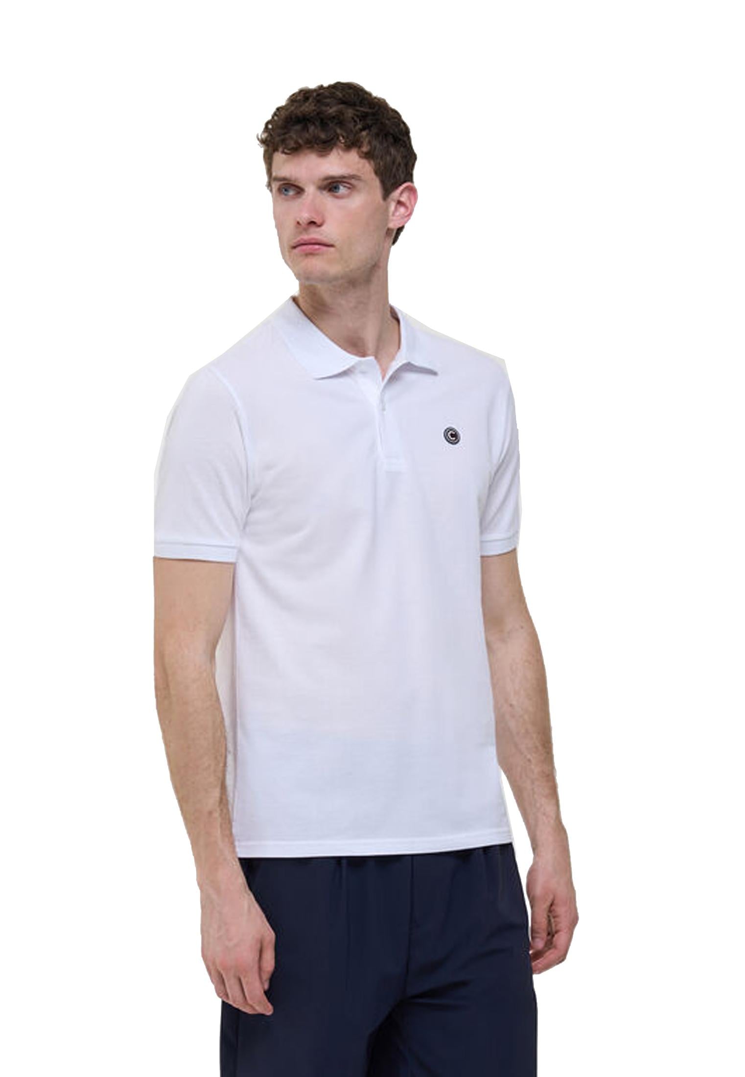 Polo bianca regular fit cotone Colmar P26 7662 7XH01 COLMAR ORIGINALS 