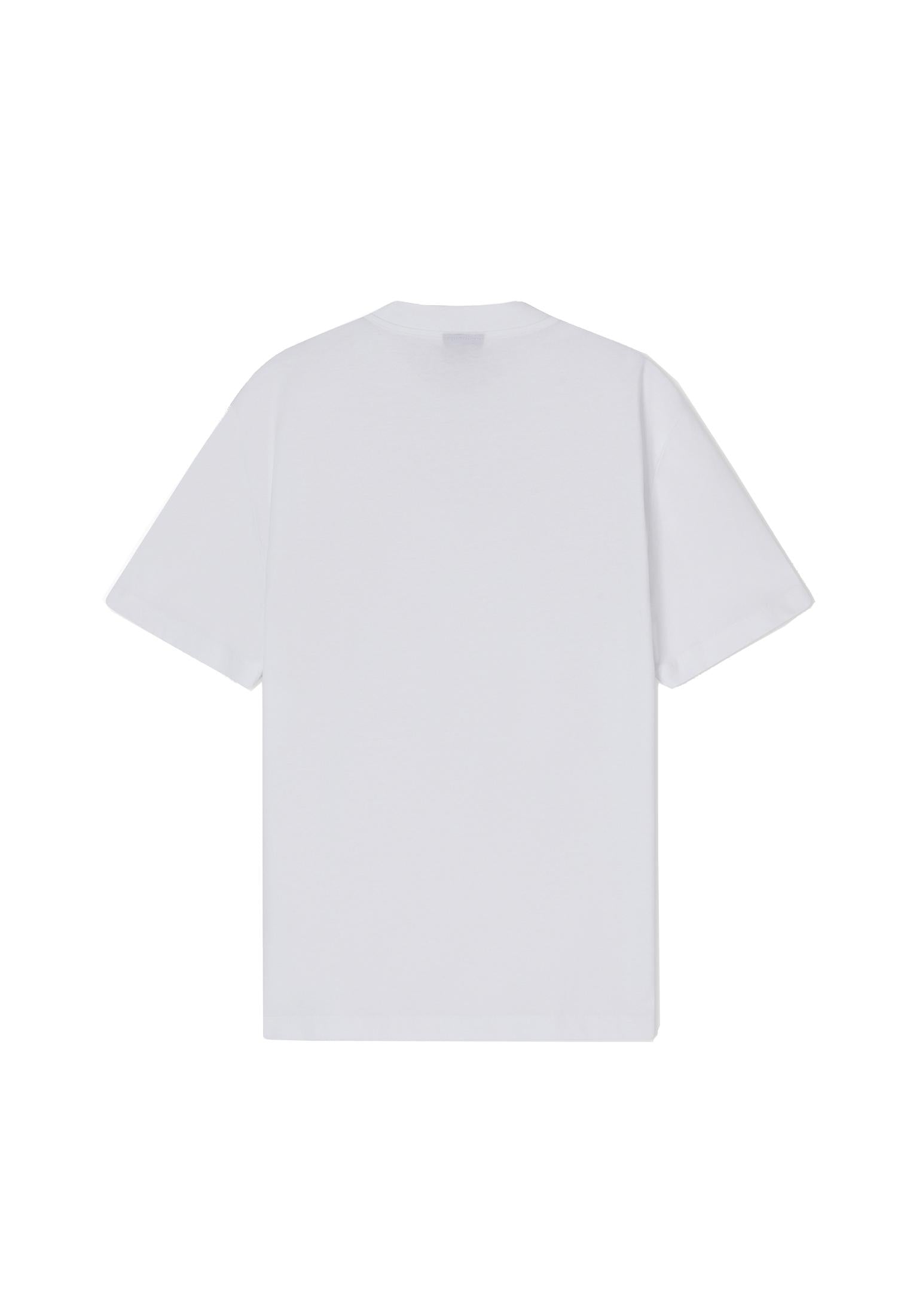 T-shirt girocollo bianca classica cotone EA7 Armani P26 7M001562 AF17789 U0002U0002 EA7 