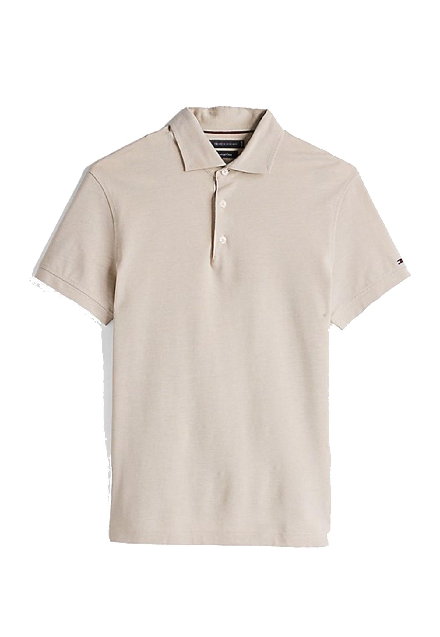 Polo cotone beige regular fit Tommy Hilfiger P25