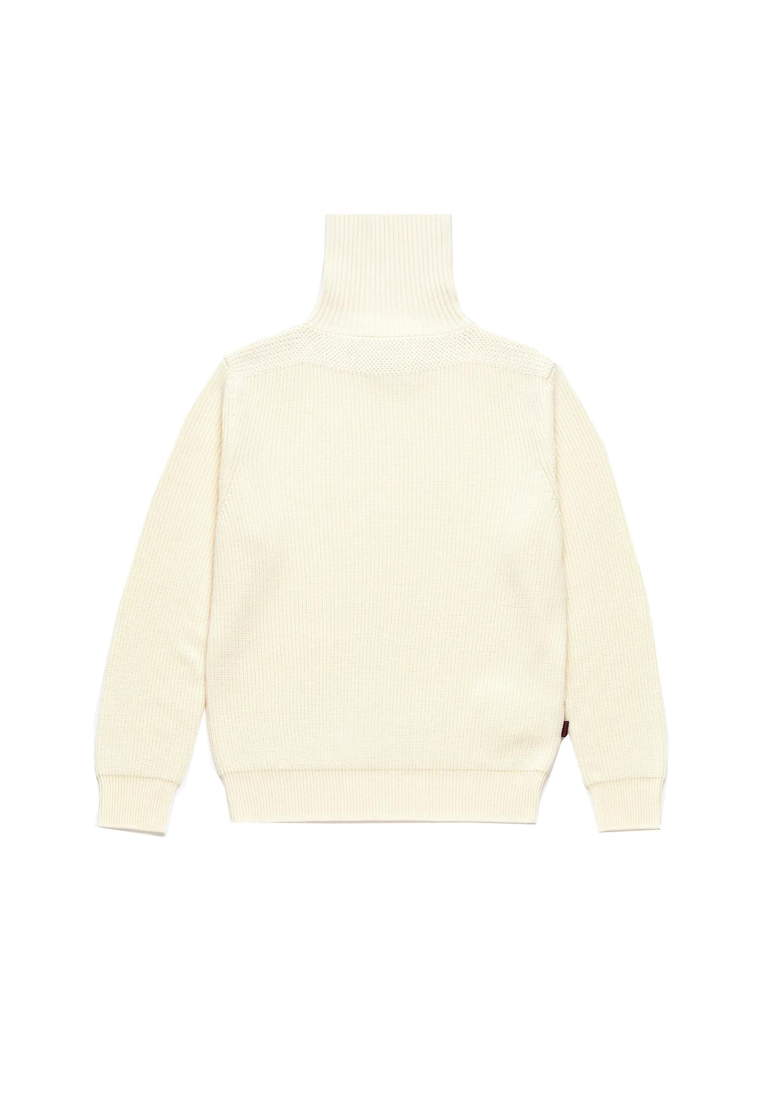 Maglione lupetto collo alto bianco Quickknot Sebago A25 71119WW 490490 SEBAGO 