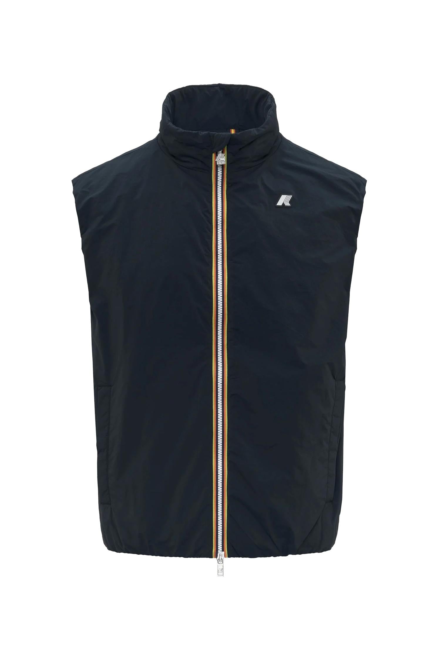 Gilet smanicato blu Valen Plain Warm K-way A25 K2136BW K89K89 K-WAY 