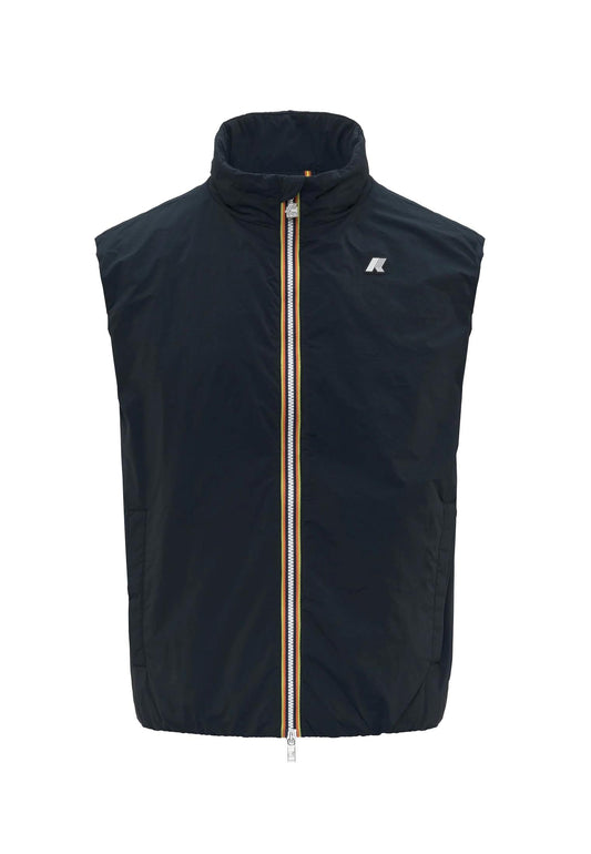 Gilet smanicato blu Valen Plain Warm K-way A25 K2136BW K89K89 K-WAY 