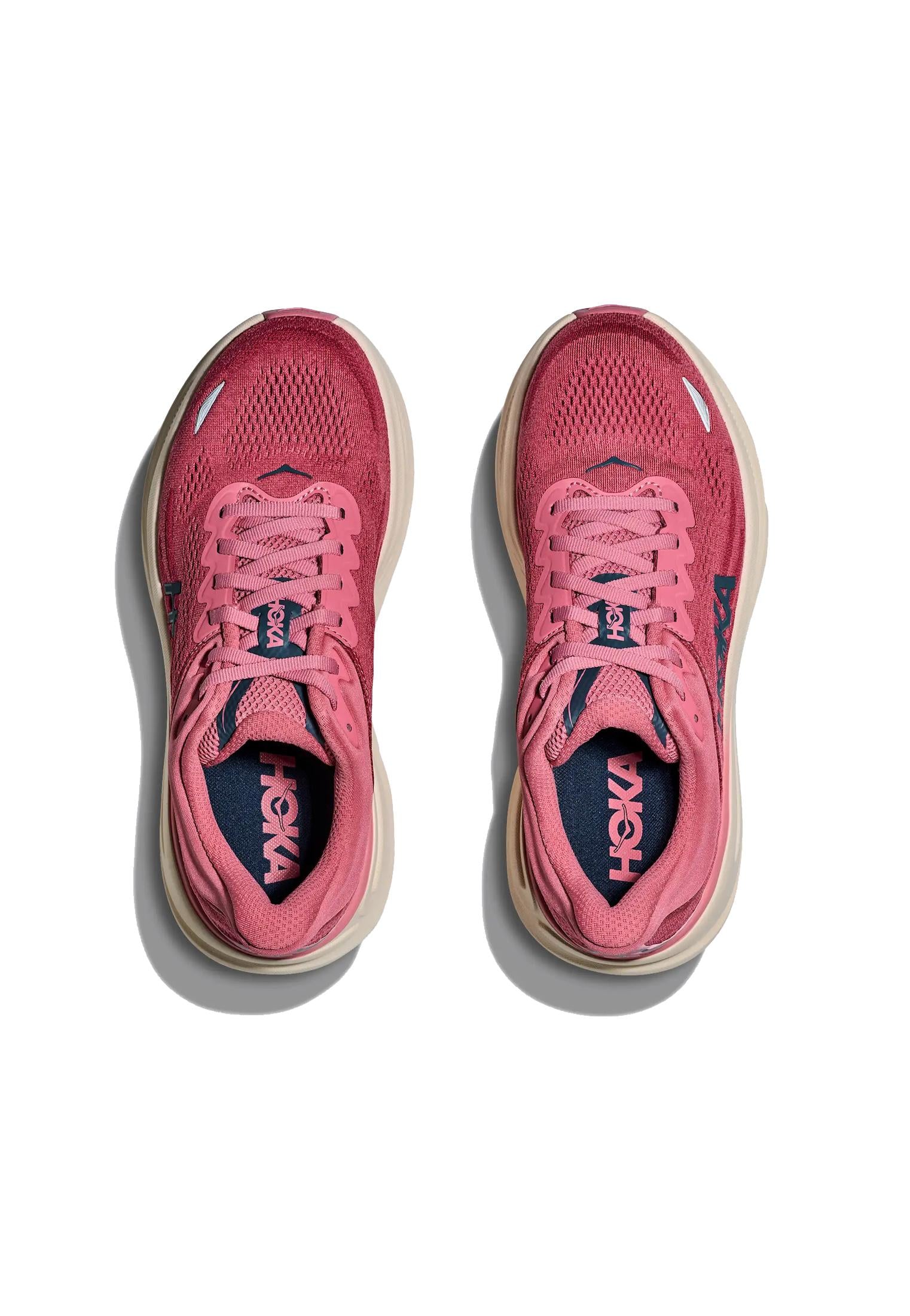 Scarpe sneakers da corsa running rosa donna W BONDI 9 Hoka P26 1162012 LYCLYC HOKA 