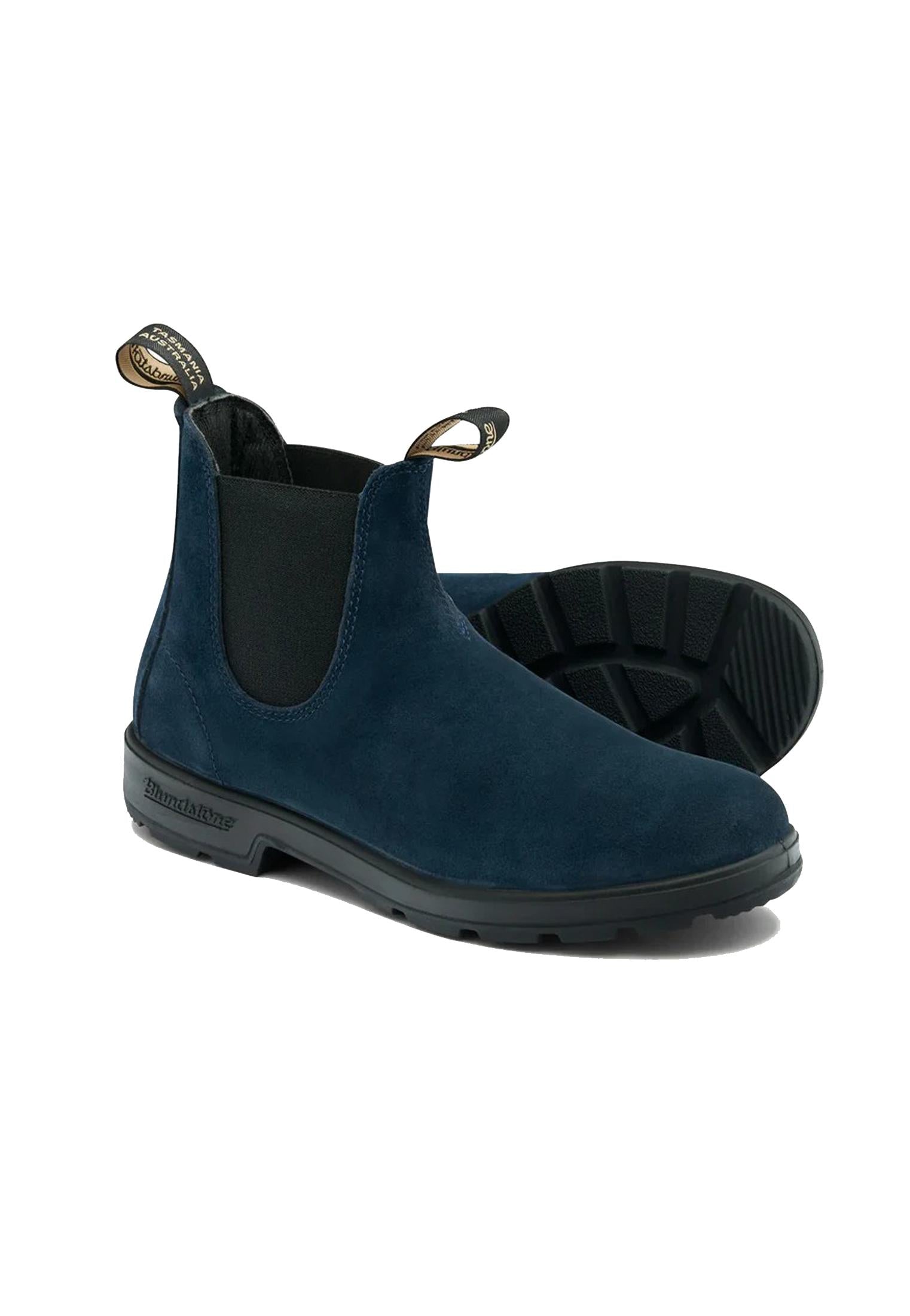 Stivaletto blu camoscio pelle 2503 Blundstone A25 252M2503 Pelle2503 BLUNDSTONE 