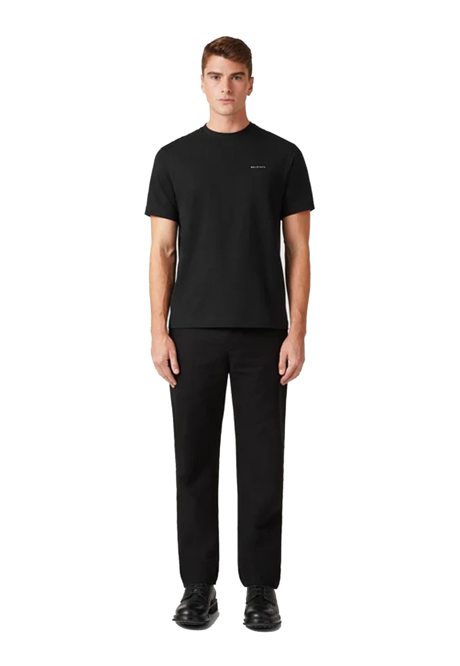 T-shirt girocollo cotone nera Alloy Belstaff P26 105237 BlackBlack BELSTAFF 
