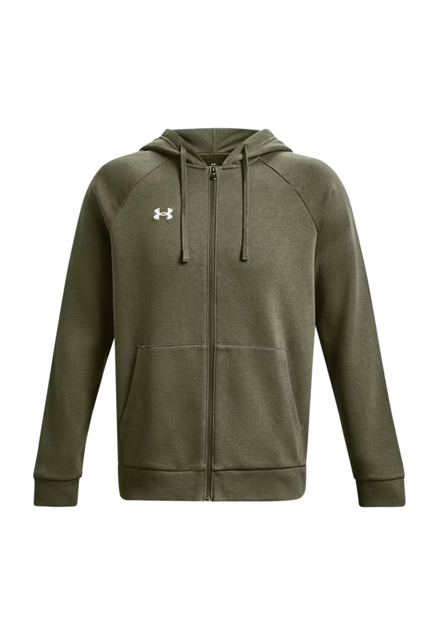 Felpa con cappuccio verde Rival Fleece Under Armour A25 77-1379767 03900390 UNDER ARMOUR 