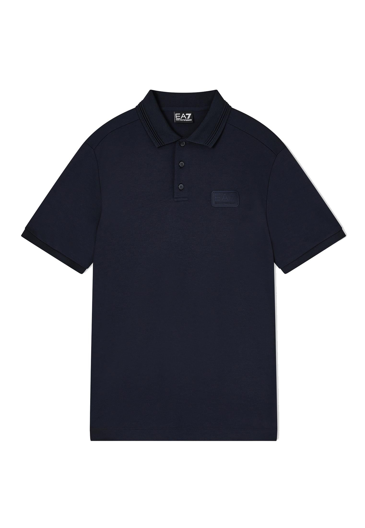 Polo a maniche corte sportiva blu tecnica EA7 Armani P26 7M001359 AF13862 UB102UB102 EA7 