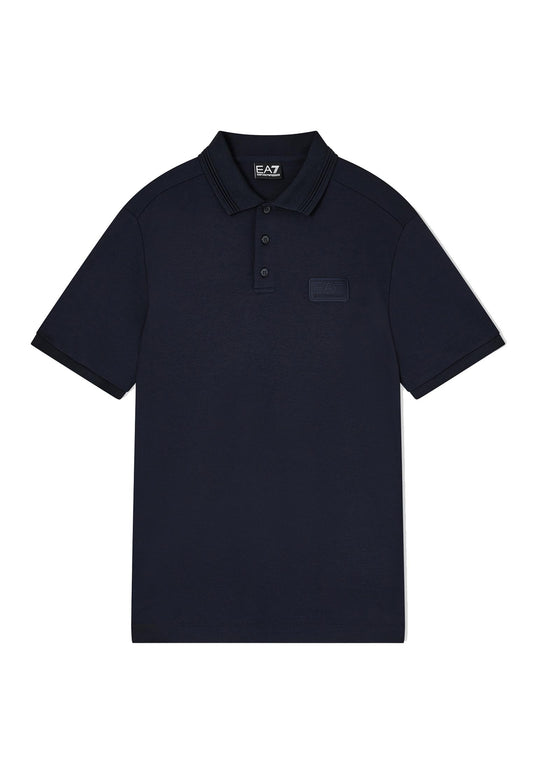 Polo a maniche corte sportiva blu tecnica EA7 Armani P26 7M001359 AF13862 UB102UB102 EA7 