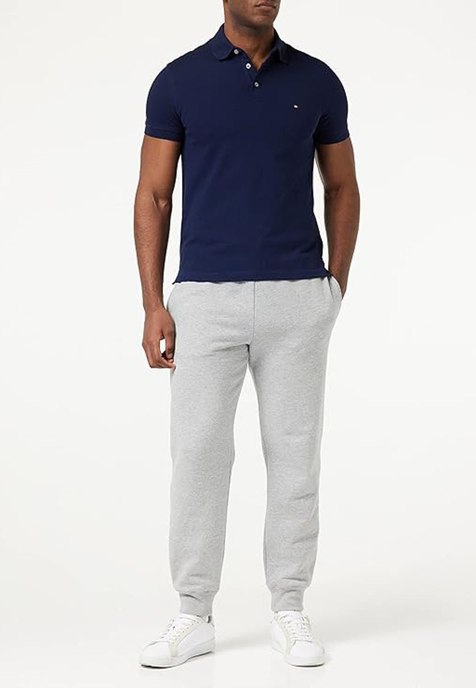 Polo manica corta blu cotone Tommy Hilfiger P26 MW0MW17771DCC DCCDCC TOMMY HILFIGER 