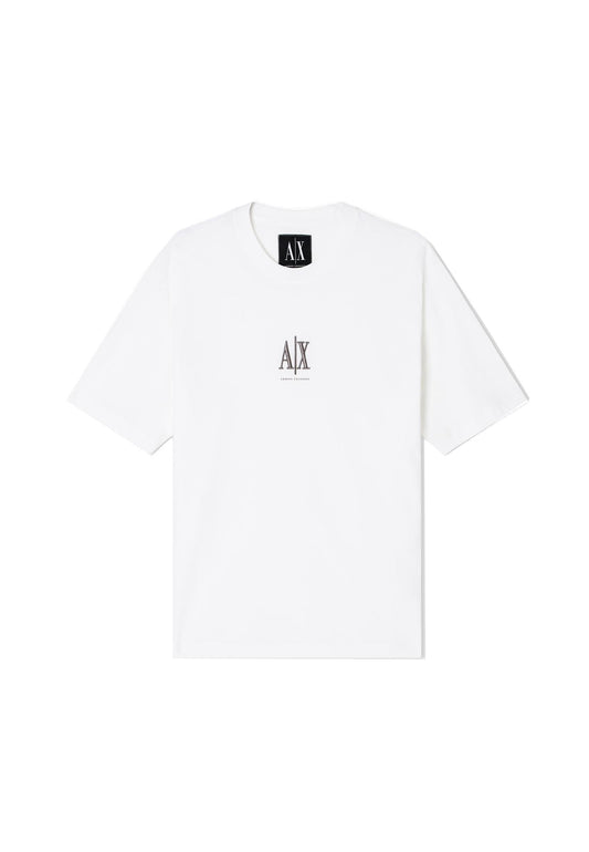 T-shirt girocollo bianca Armani Exchange P26 XM000363 AF12308 U0009U0009 ARMANI EXCHANGE 