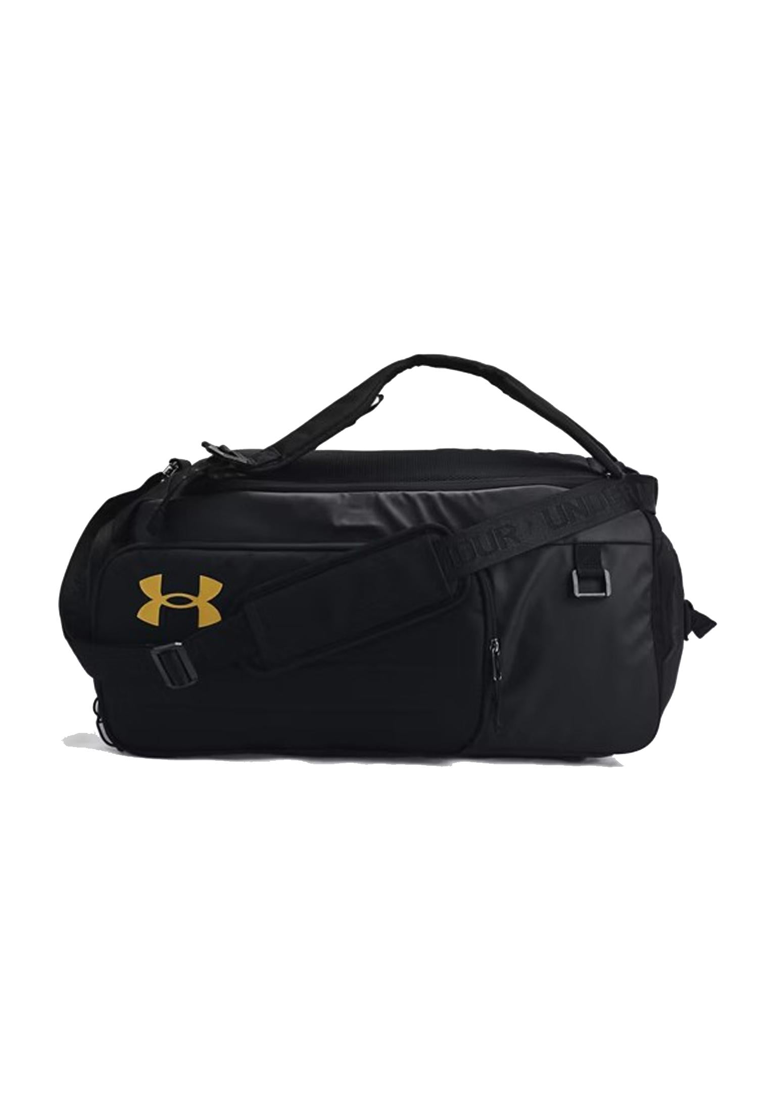 Borsone sportivo nero 50L UA Contain Duo MP Duffle Under Armour A25 77-1381919 00010001 UNDER ARMOUR 