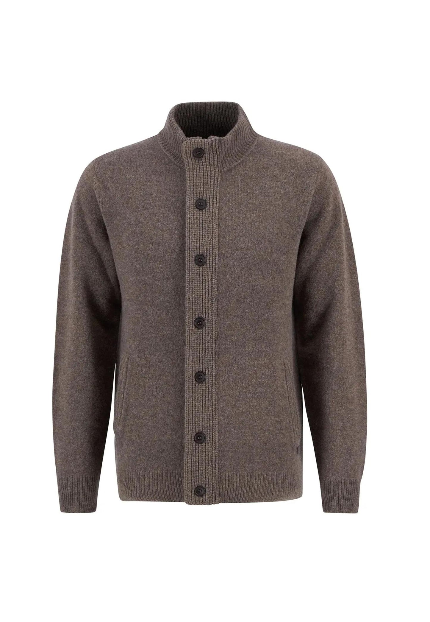 Maglione marrone maglia grossa lana Patch Barbour A25 252MMKN0731 ST52ST52 BARBOUR 