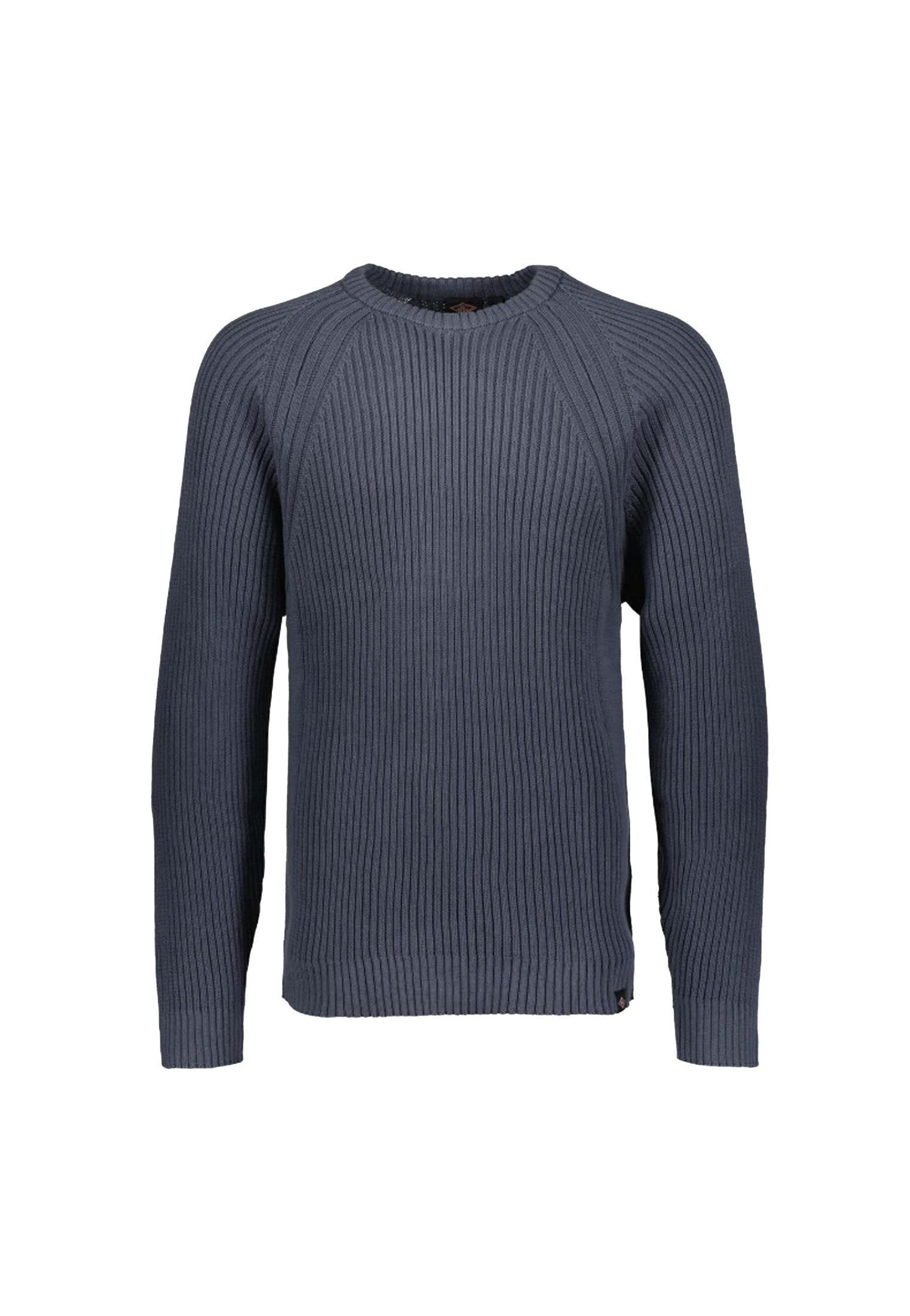 Maglione girocollo cotone trama grigio Bear A25 BM501W25 FGFG BEAR 