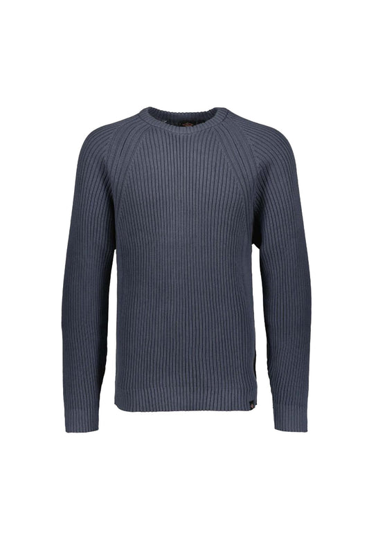 Maglione girocollo cotone trama grigio Bear A25 BM501W25 FGFG BEAR 