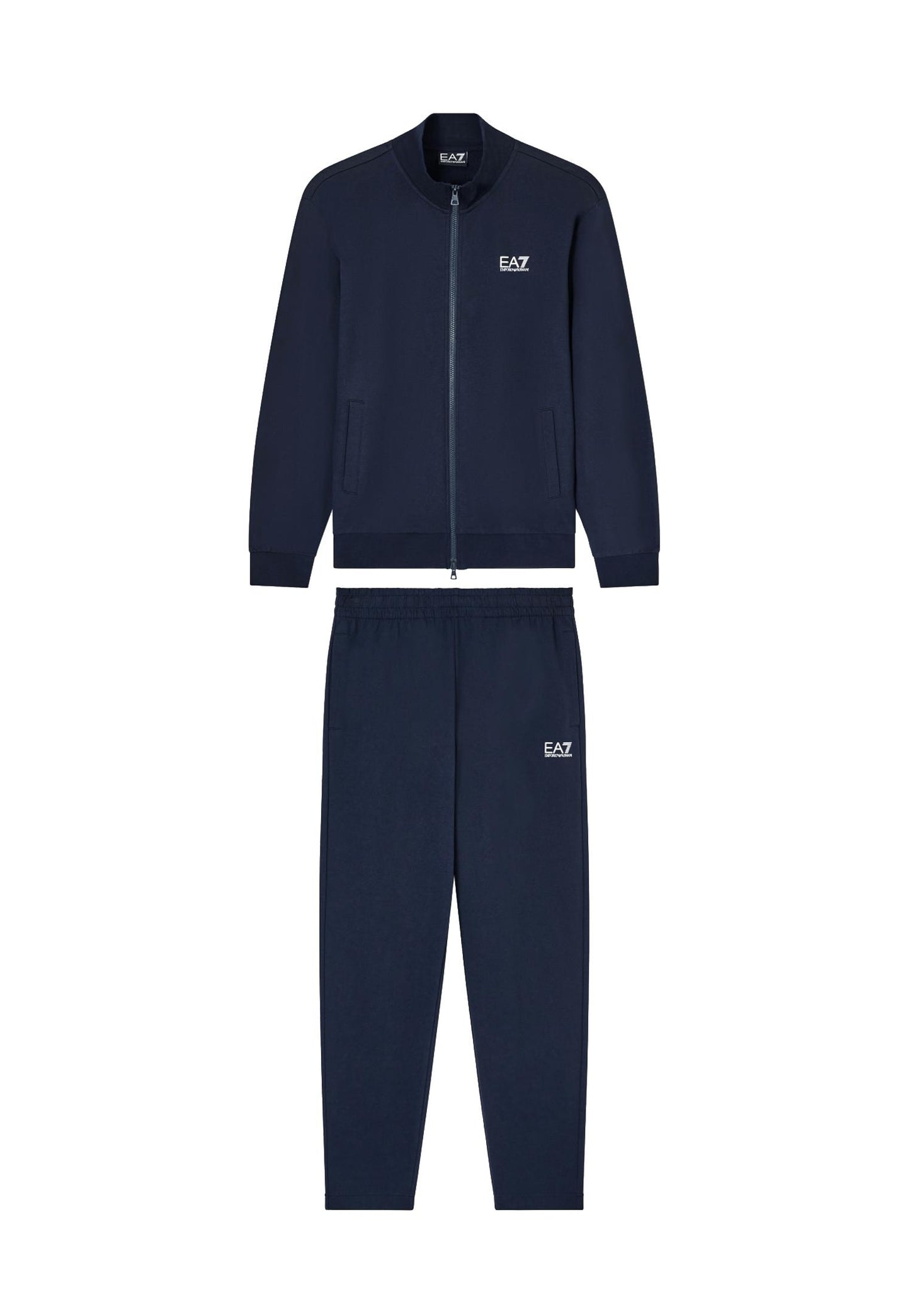 Tuta blu cotone sportiva Core Indentity EA7 Armani P26 8NPV61 PJVRZ 15621562 EA7 