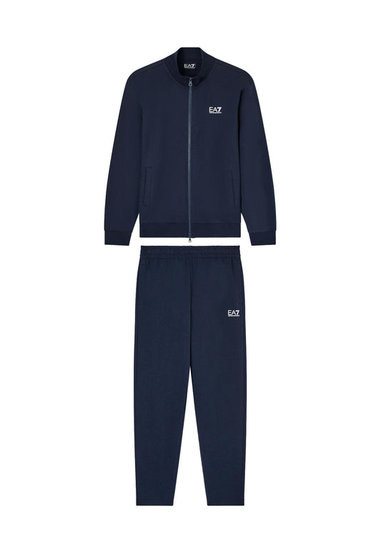 Tuta blu cotone sportiva Core Indentity EA7 Armani P26 8NPV61 PJVRZ 15621562 EA7 