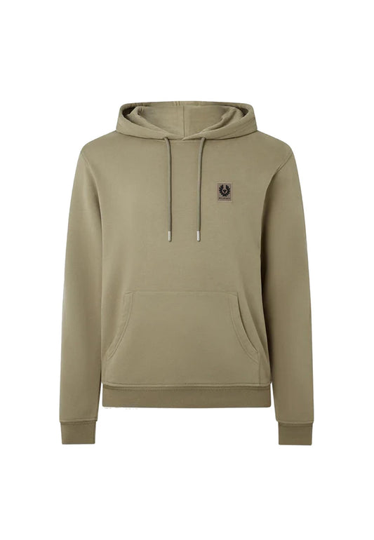 Felpa con cappuccio verde cotone Belstaff P26 103000 Fatigue GreenFatigue Green BELSTAFF 