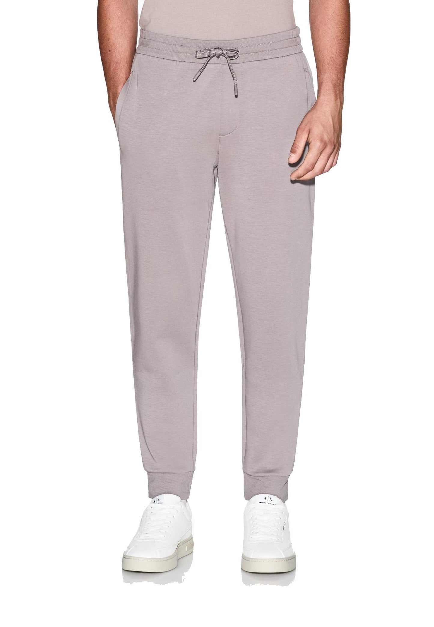 Pantaloni jogger sportivi beige Armani Exchange A25 XM000373 AF10818 U6107U6107 ARMANI EXCHANGE 