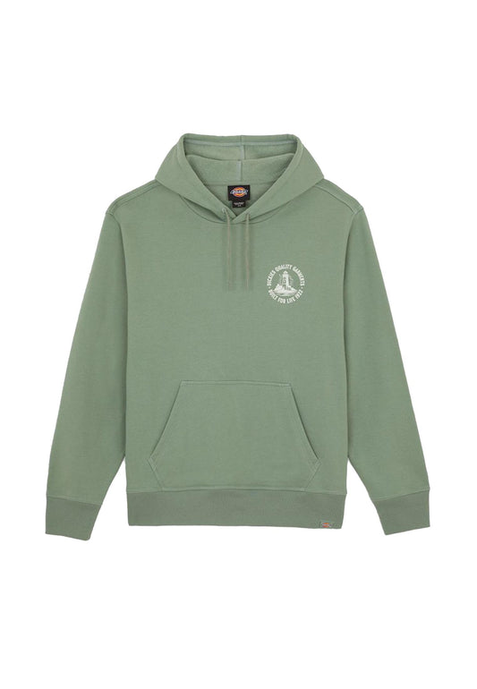 Felpa con cappuccio felpata verde Parrotsville Dickies A25 DK0A87NRL191 DKL19DKL19 DICKIES 