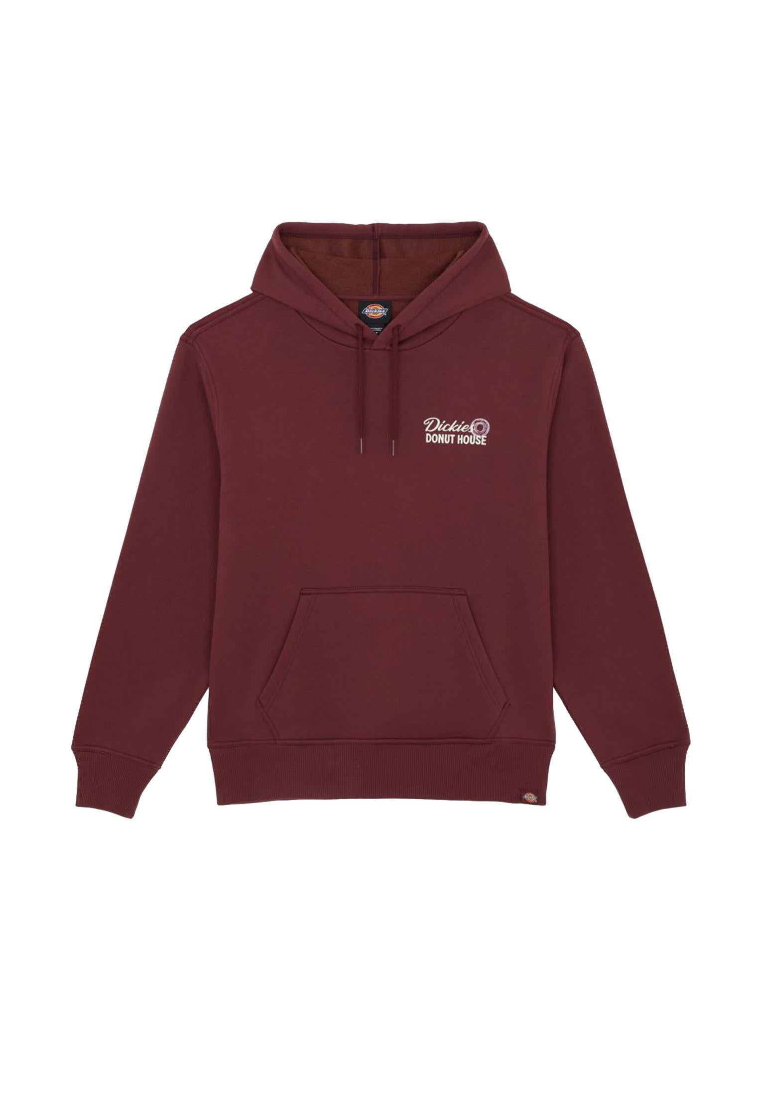 Felpa con cappuccio bordeaux donut house Dickies A25 DK0A88ATL161 DKL16DKL16 DICKIES 