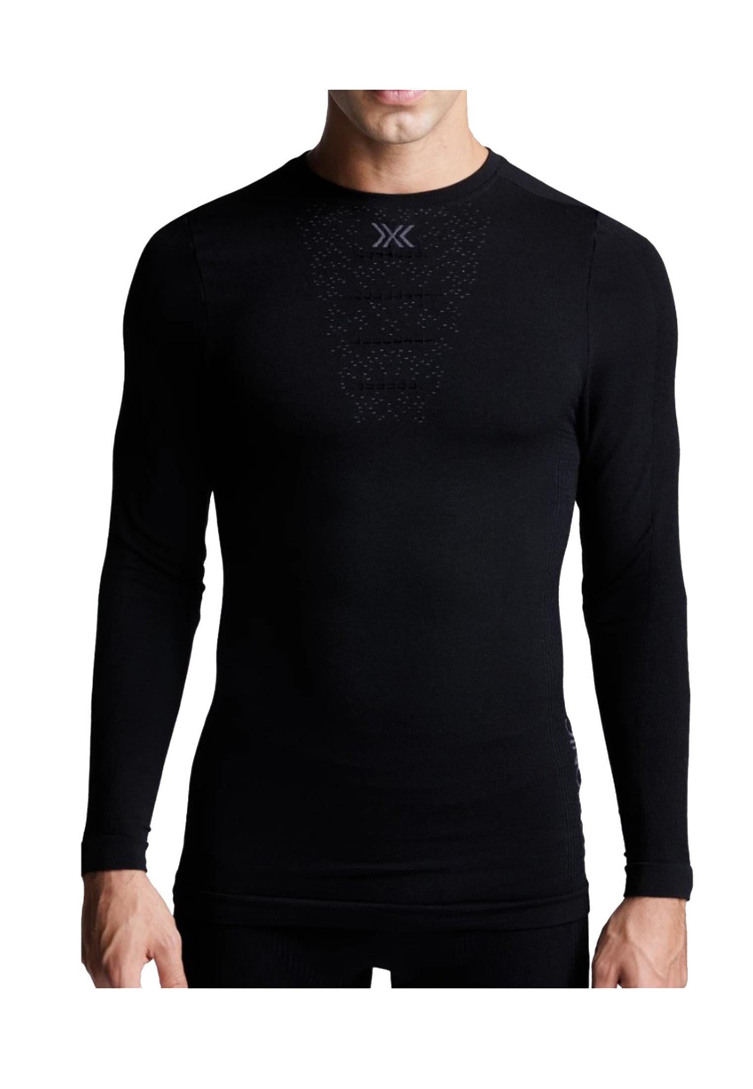 Maglia termica lana sottosci nera Mightywool X-Bionic A25 VT-W106W25M B120B120 X-BIONIC 