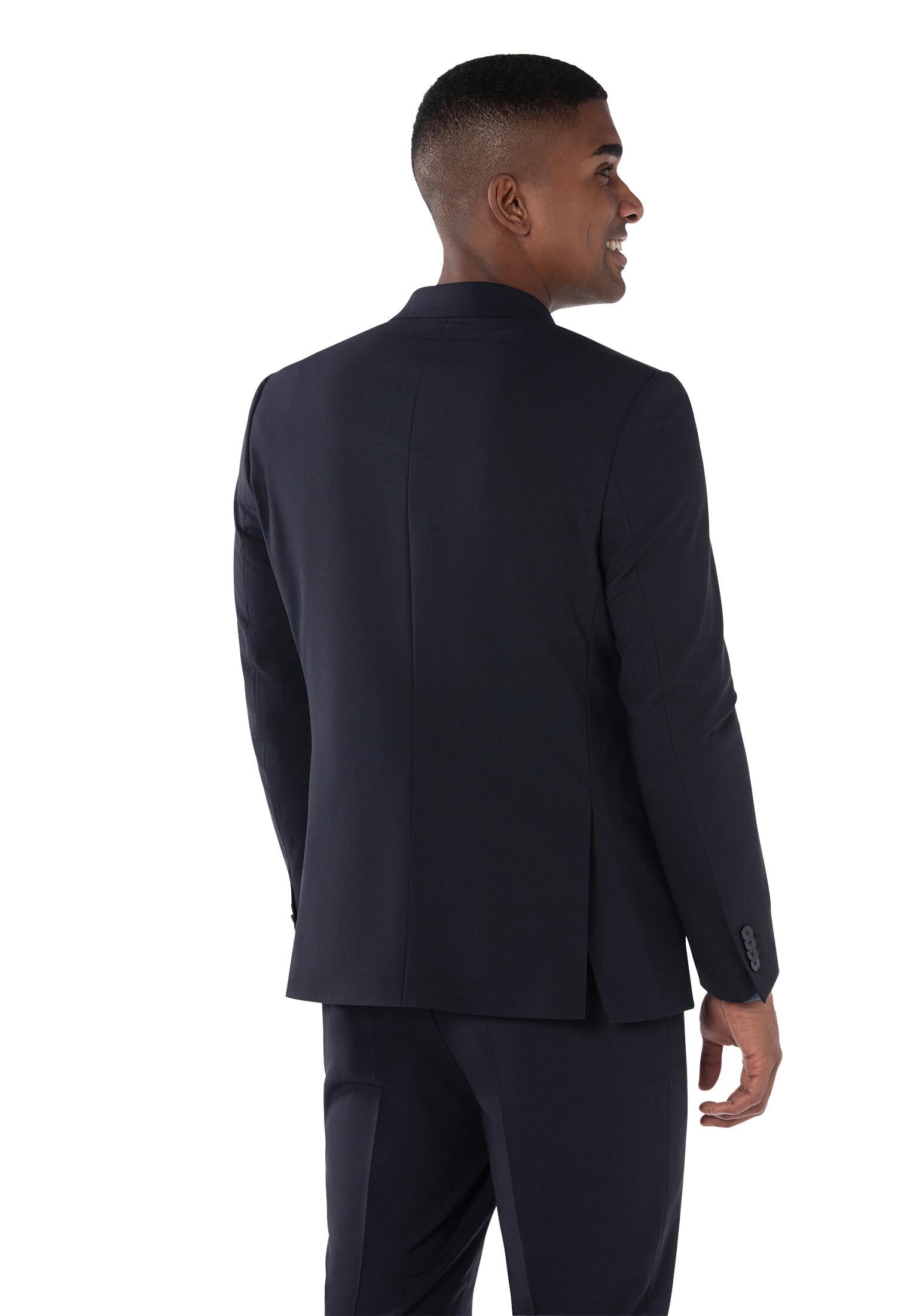 Giacca blu blazer slim fit Silvestro Benvenuto P26 7842/3767 //0680 BENVENUTO. 