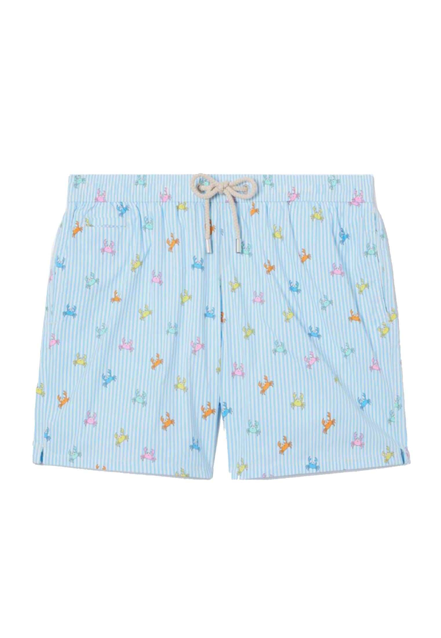 Costume da mare spiaggia bagno pantaloncino Lighiting Micro granchi MC2 Saint Barth P26 LIG0016 01081L01081L MC2 