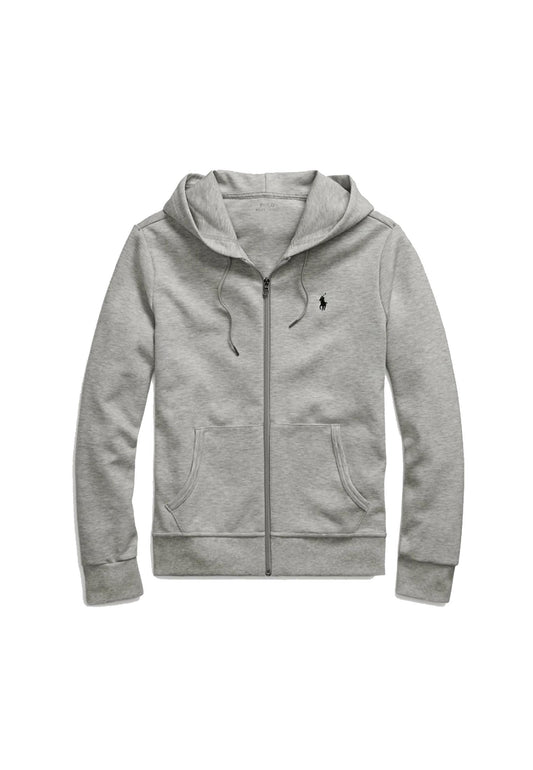 Felpa con cappuccio full zip grigia Polo Ralph Lauren P26 710888282003 LT SPORT HEATHER POLO RALPH LAUREN 
