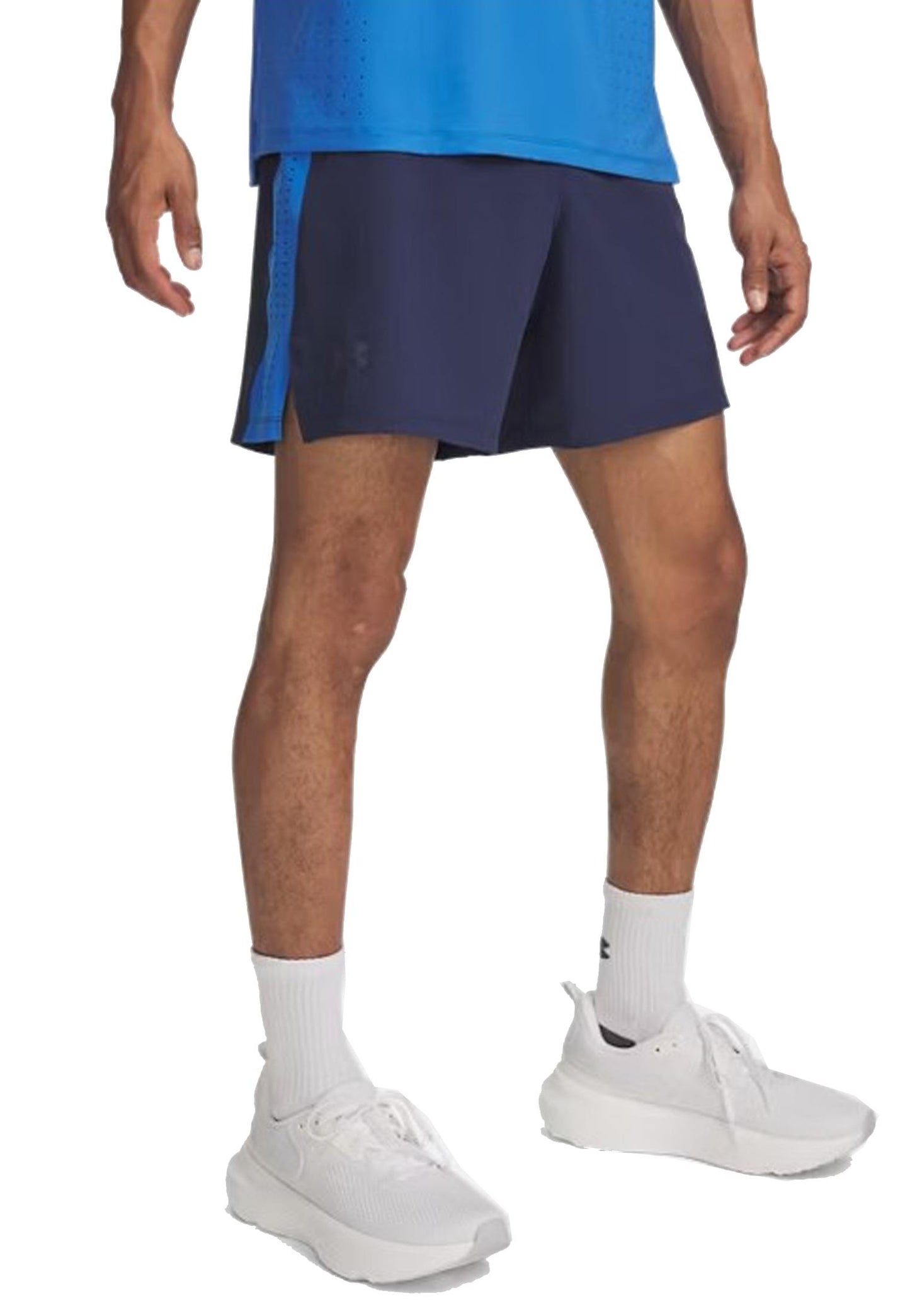 Pantaloncini shorts blu fitness allenamento Under Armour A25 77-1376508 04030403 UNDER ARMOUR 