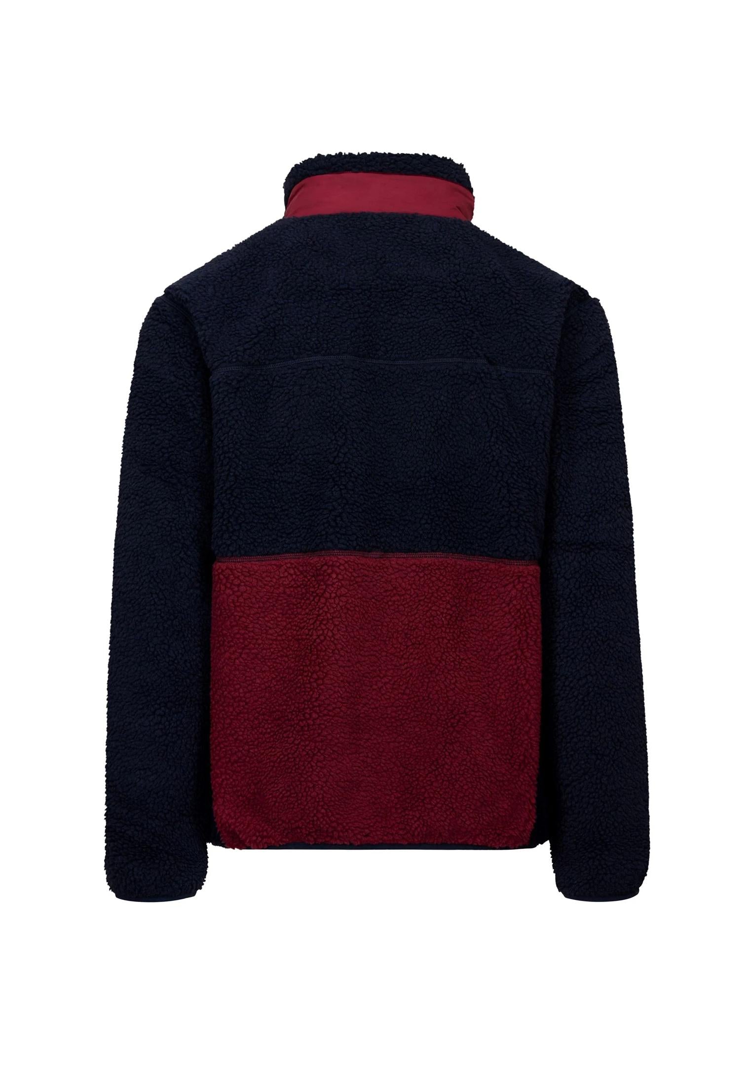 Felpa pile unisex blu rosso sci 326 US Kappa A25 351Z1QW A05A05 KAPPA SKI 