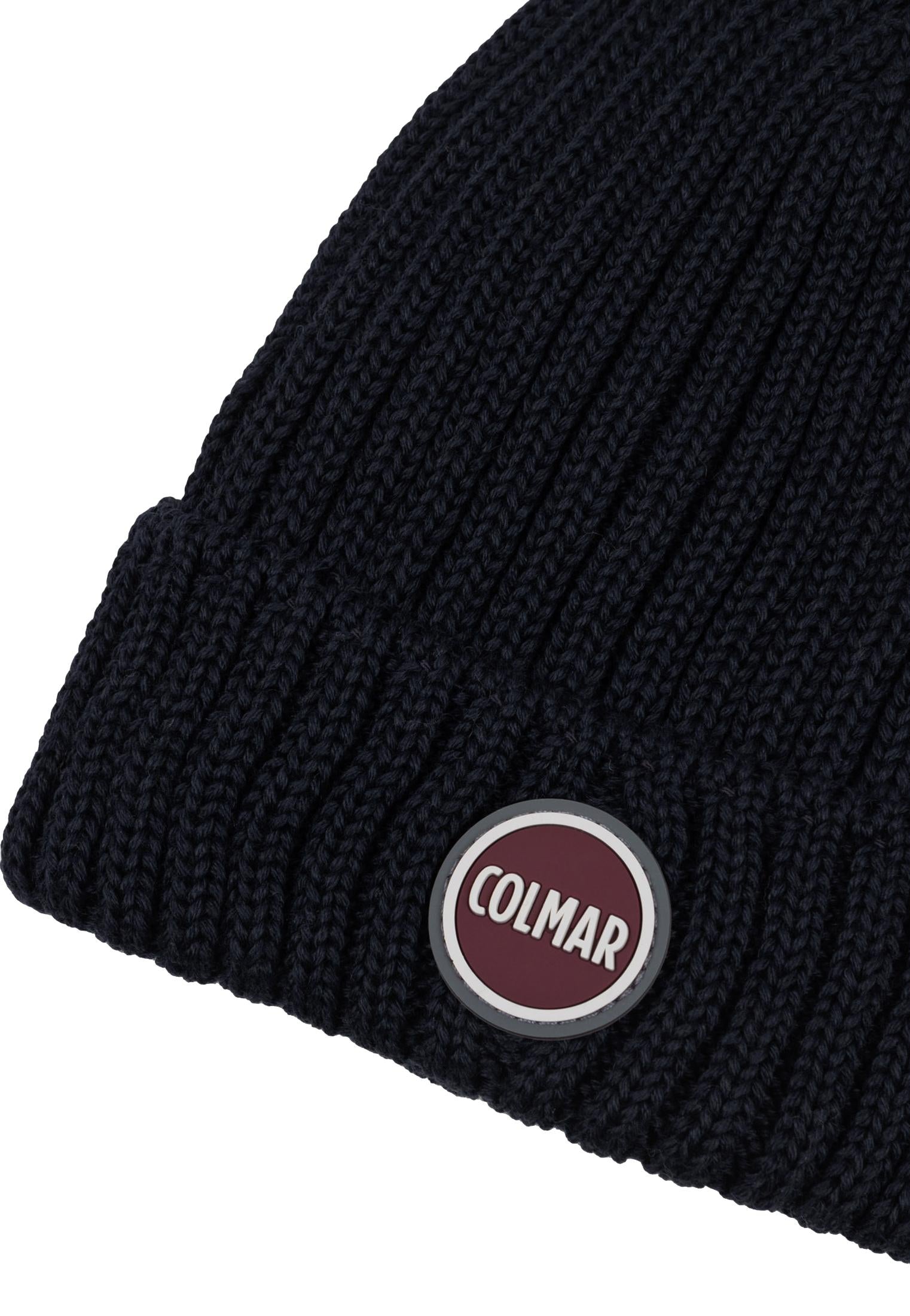 Berretto a coste con risvolto unisex blu Colmar A25 5096N 2YB68 COLMAR ORIGINALS 