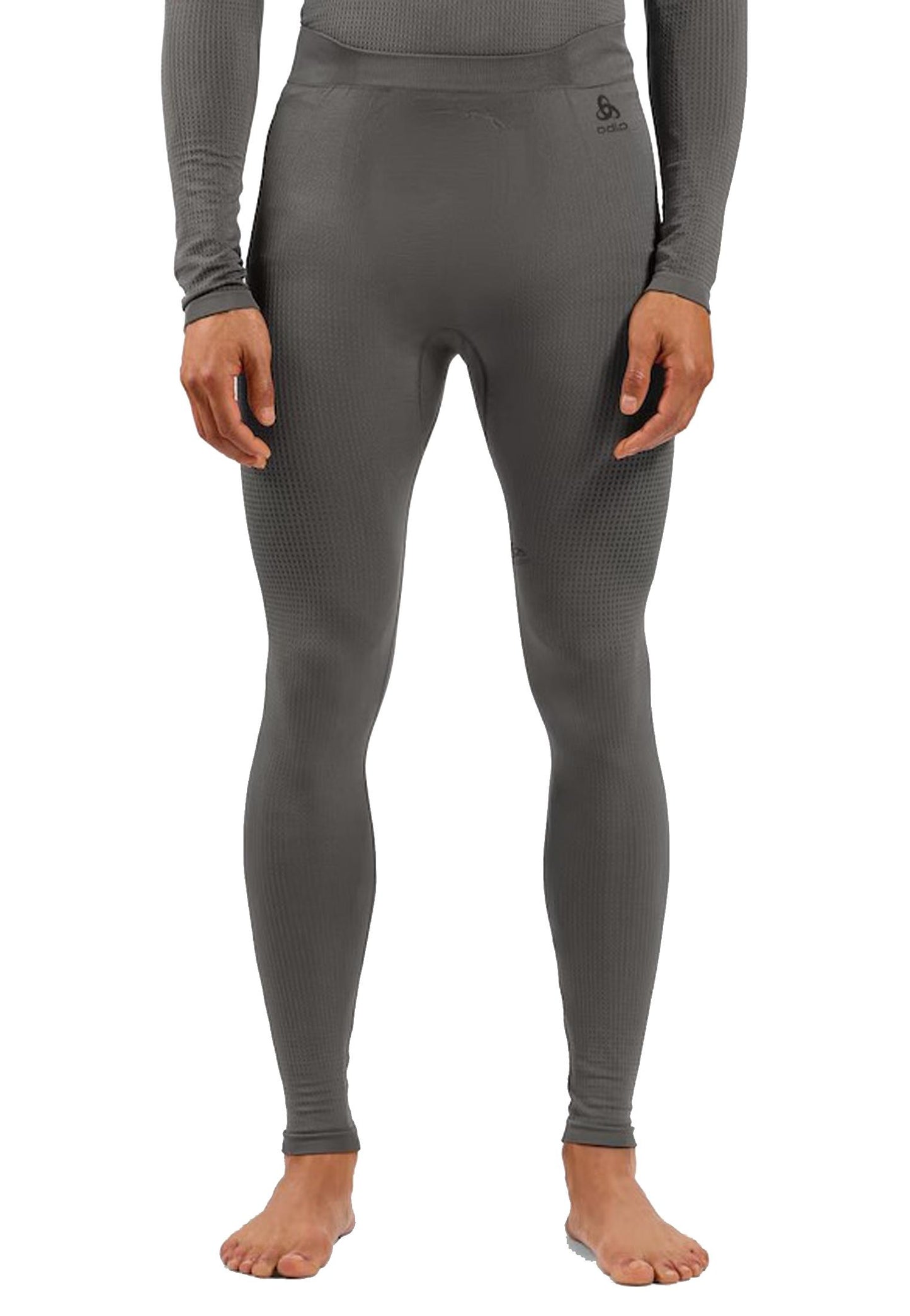 Pantaloni leggings grigi allenamento sportivi Performance War uomo Odlo A25 196202 1570115701 ODLO 