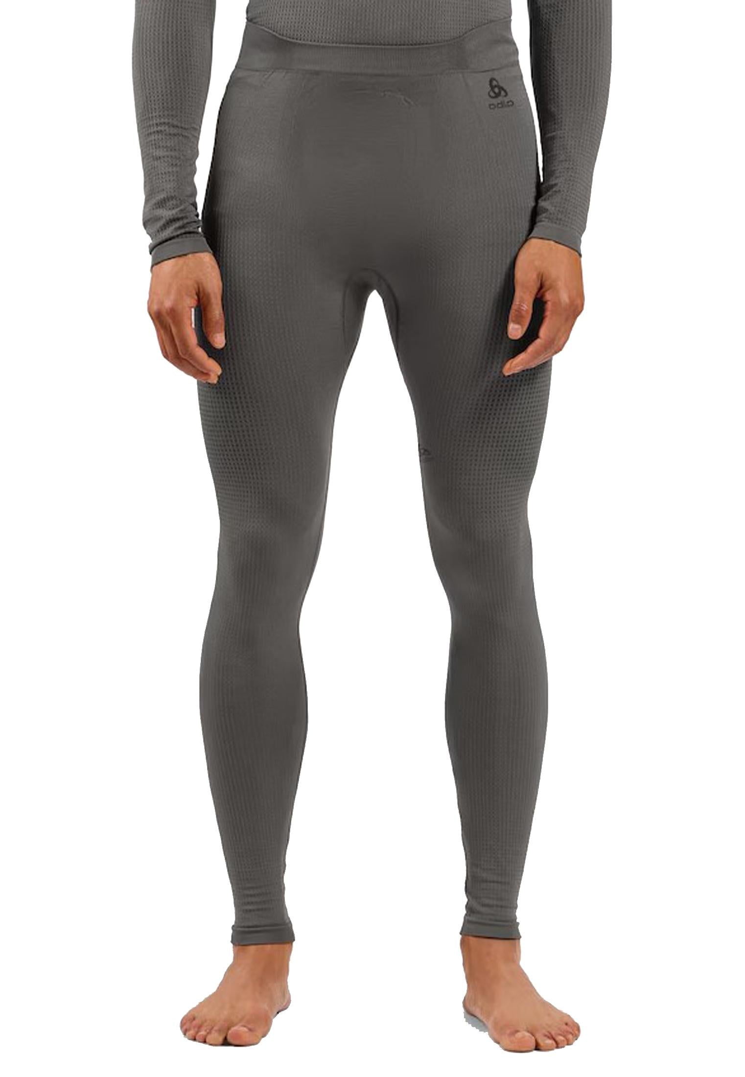 Pantaloni leggings grigi allenamento sportivi Performance War uomo Odlo A25 196202 1570115701 ODLO 