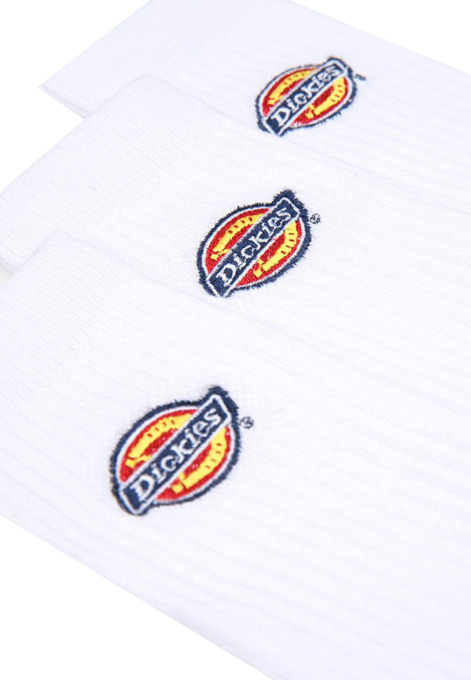 Calzini neri unisex Valley Grove Dickies P24 DK0A4X82WHX1 WHX1 DICKIES 