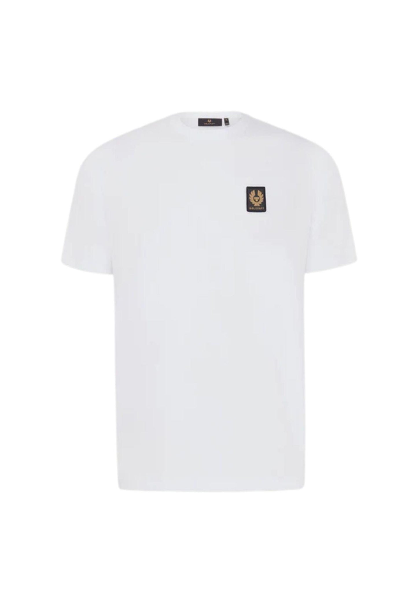 T-shirt girocollo bianca cotone Belstaff P26 100055 WhiteWhite BELSTAFF 