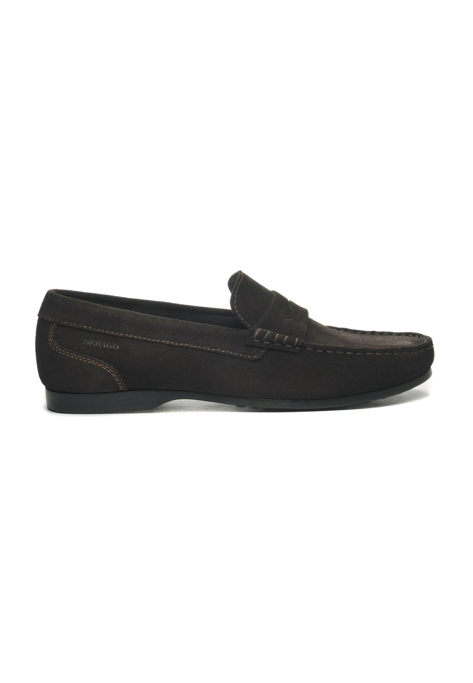 Mocassini marroni pelle scamosciata Byron Suede Sebago P26 70016Z0 901901 SEBAGO 