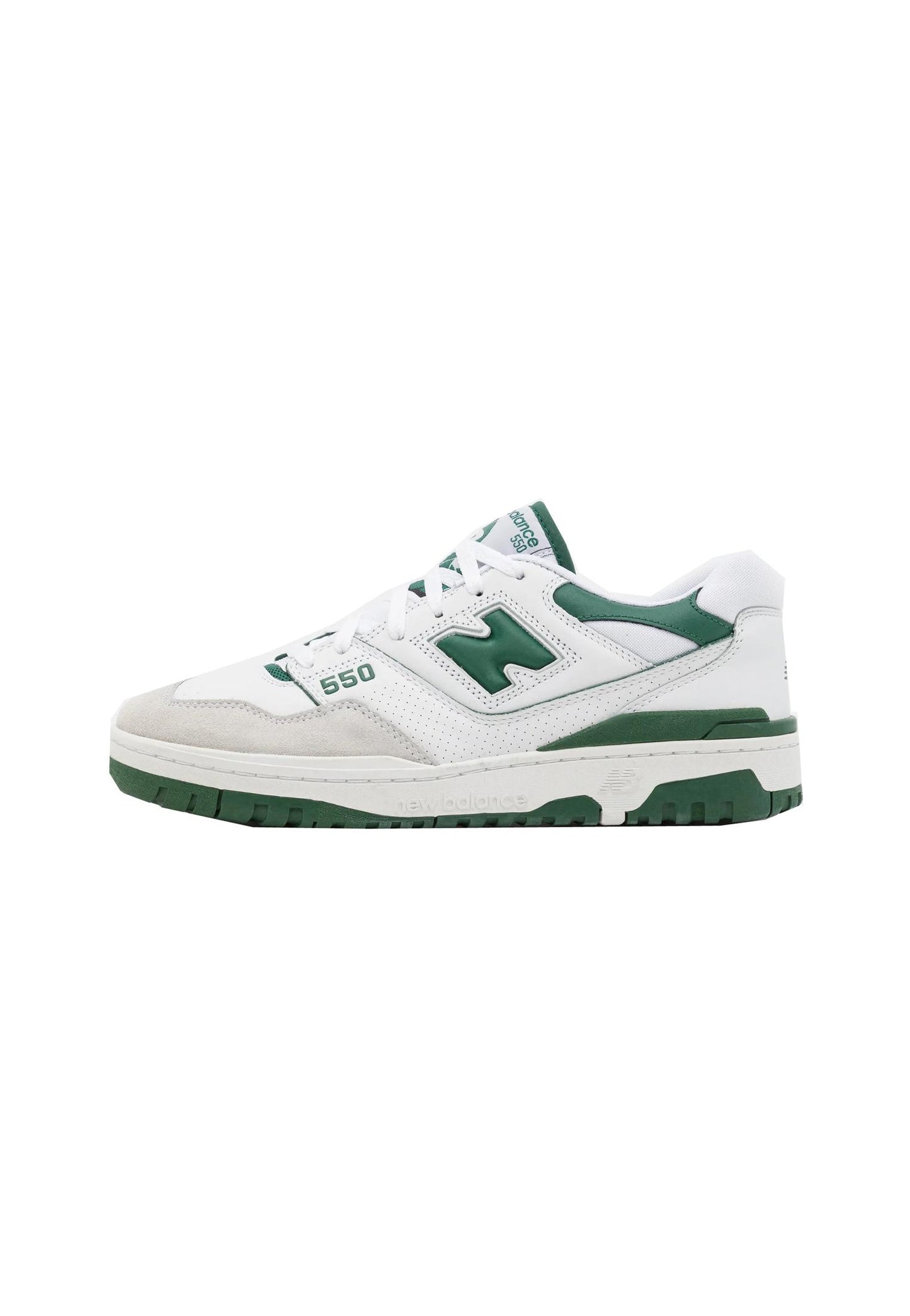 Scarpe sneakers uomo 550 bianche verdi New Balance P25 BB550WT1 WT1 NEW BALANCE 