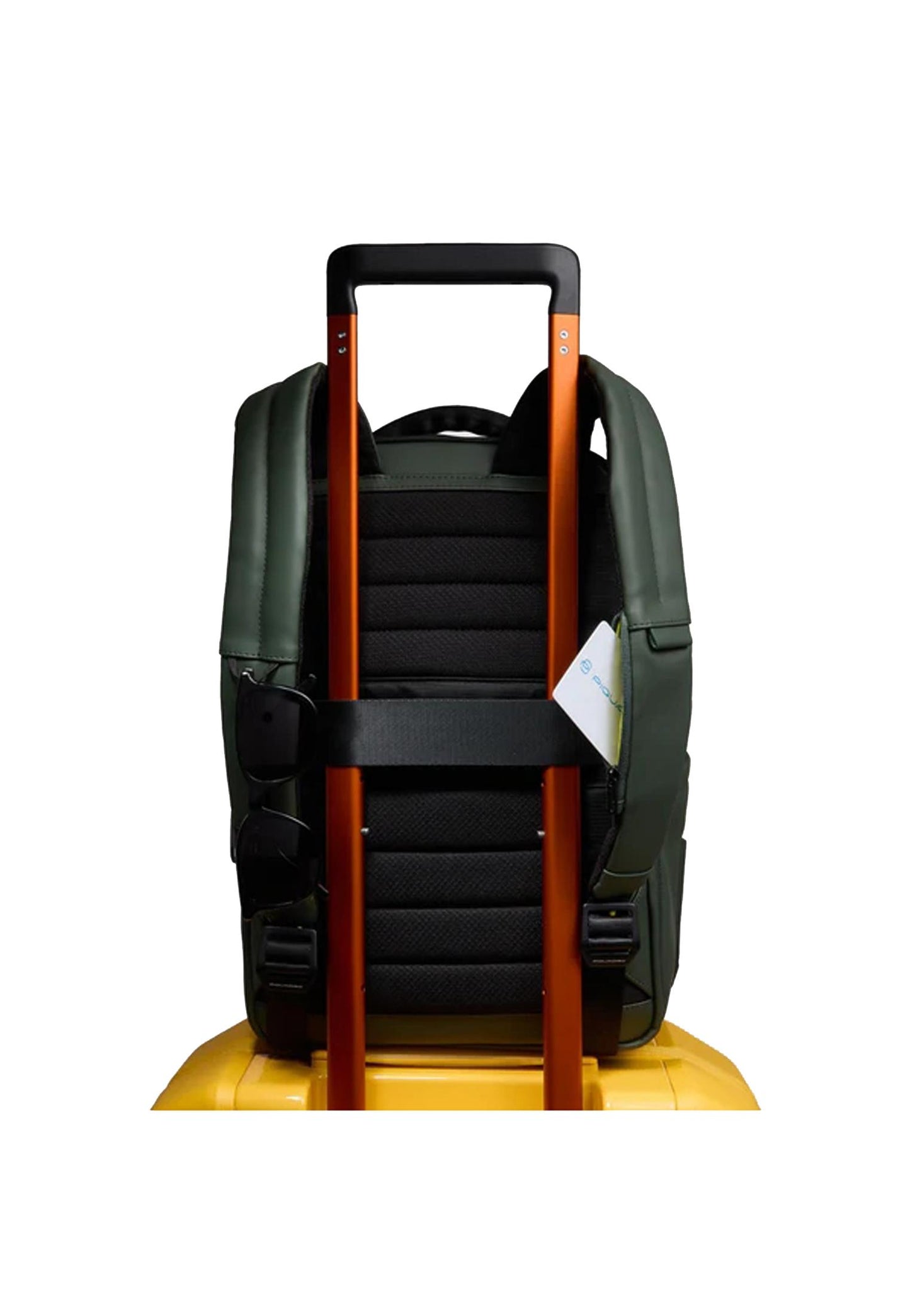 Zaino da viaggio verde porta pc e ipad tessuto gommato Piquadro A25 CA6638C2OW VEVE PIQUADRO 