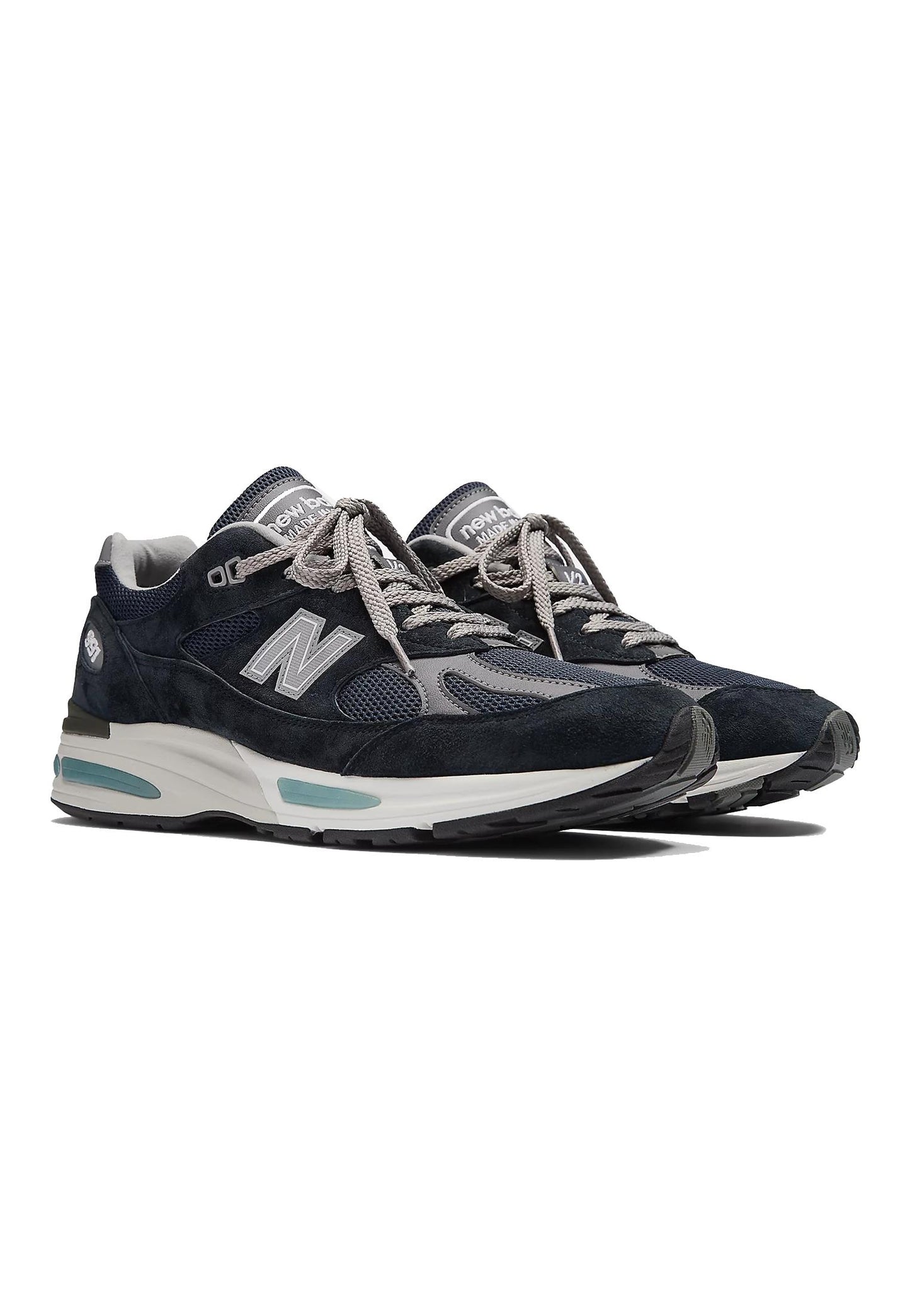 Scarpe sneakers pelle da running UK 991v2 New Balance P25