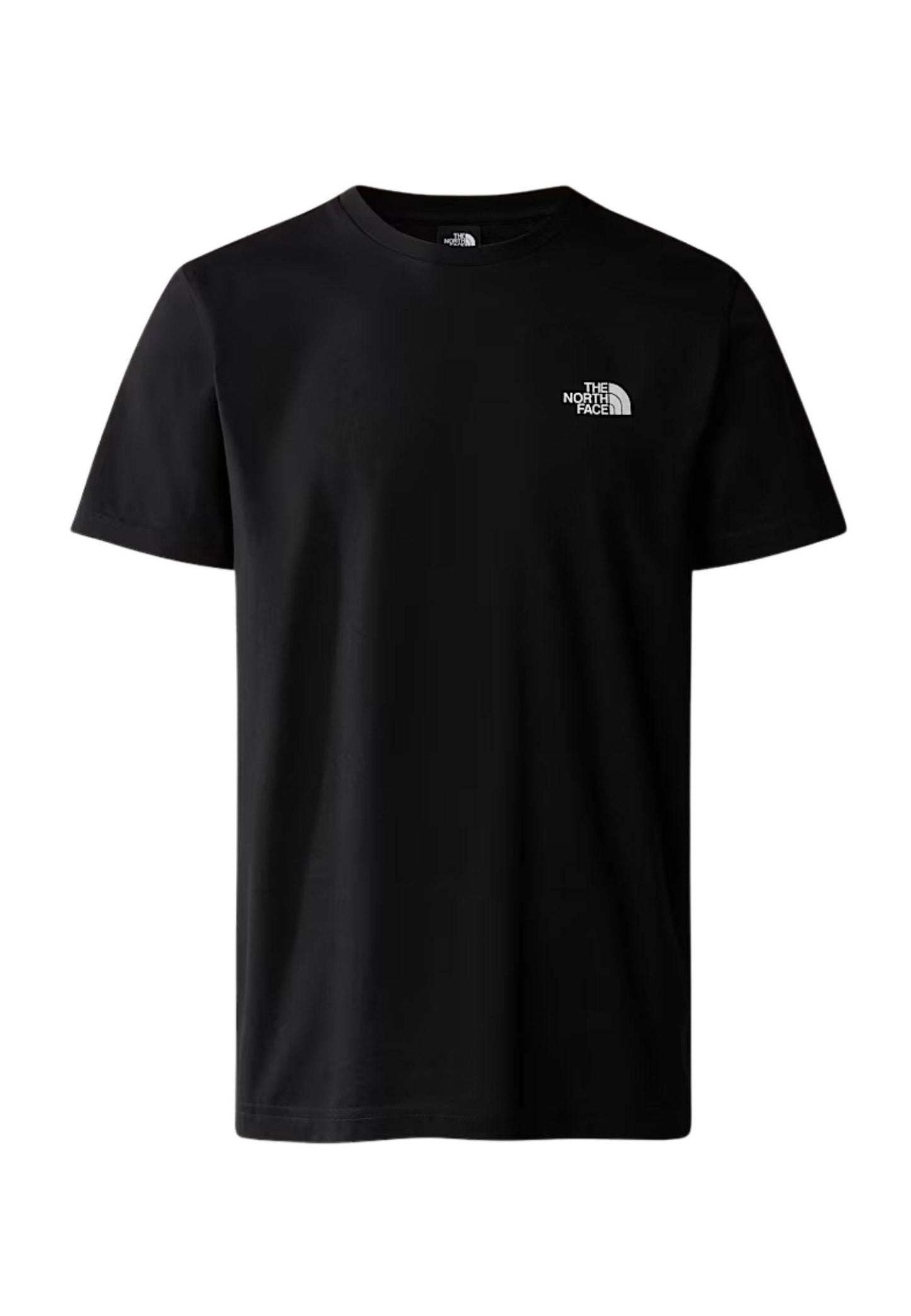 T-shirt girocollo nera Simple Dome The North Face P25 NF0A87NGJK31 NFJK3NFJK3 THE NORTH FACE 