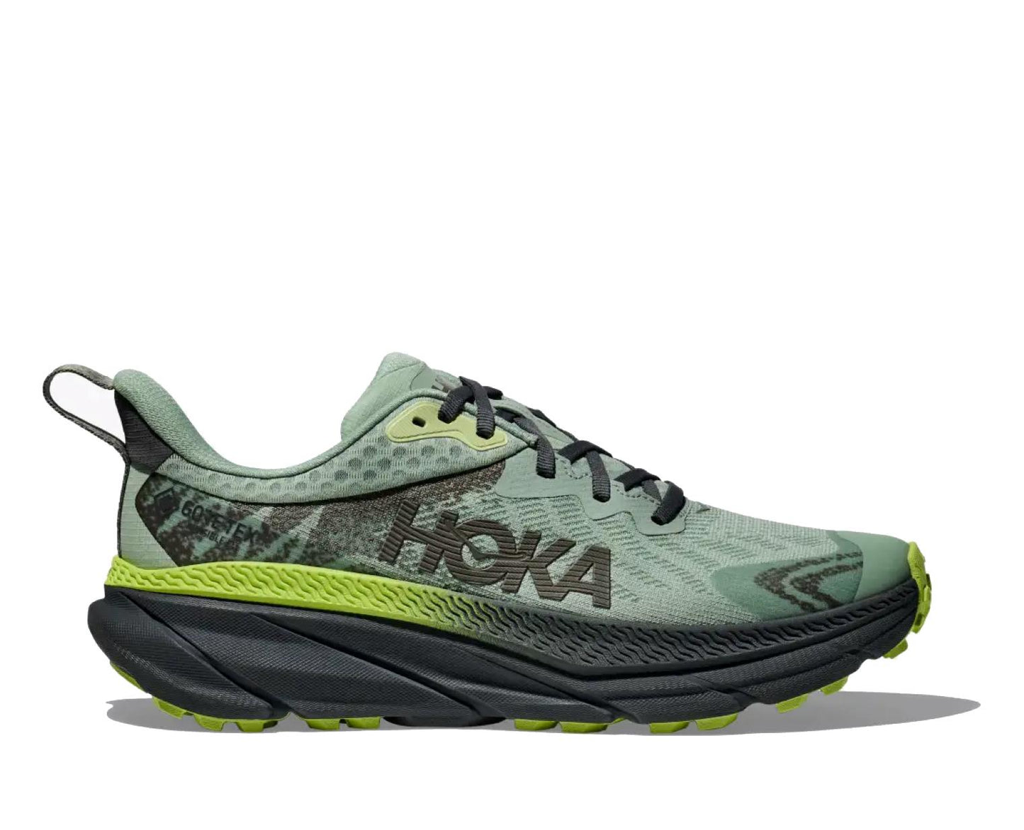 Sneakers Challenger 7 verde aloe nera Hoka A24