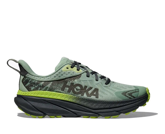 Sneakers Challenger 7 verde aloe nera Hoka A24