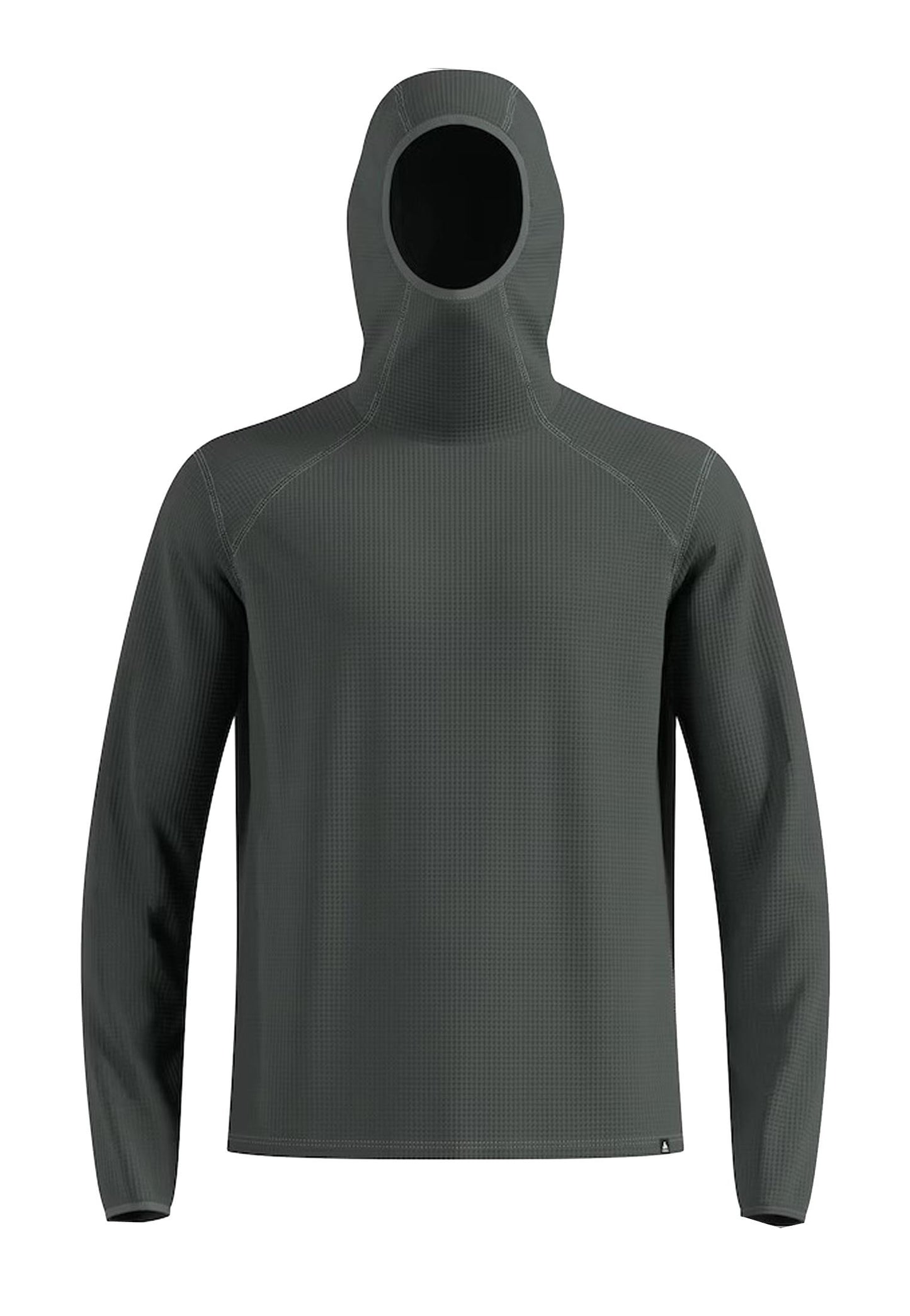 Felpa con cappuccio mid layer allenamento grigio Cubic Odlo A25 542982 1087710877 ODLO 