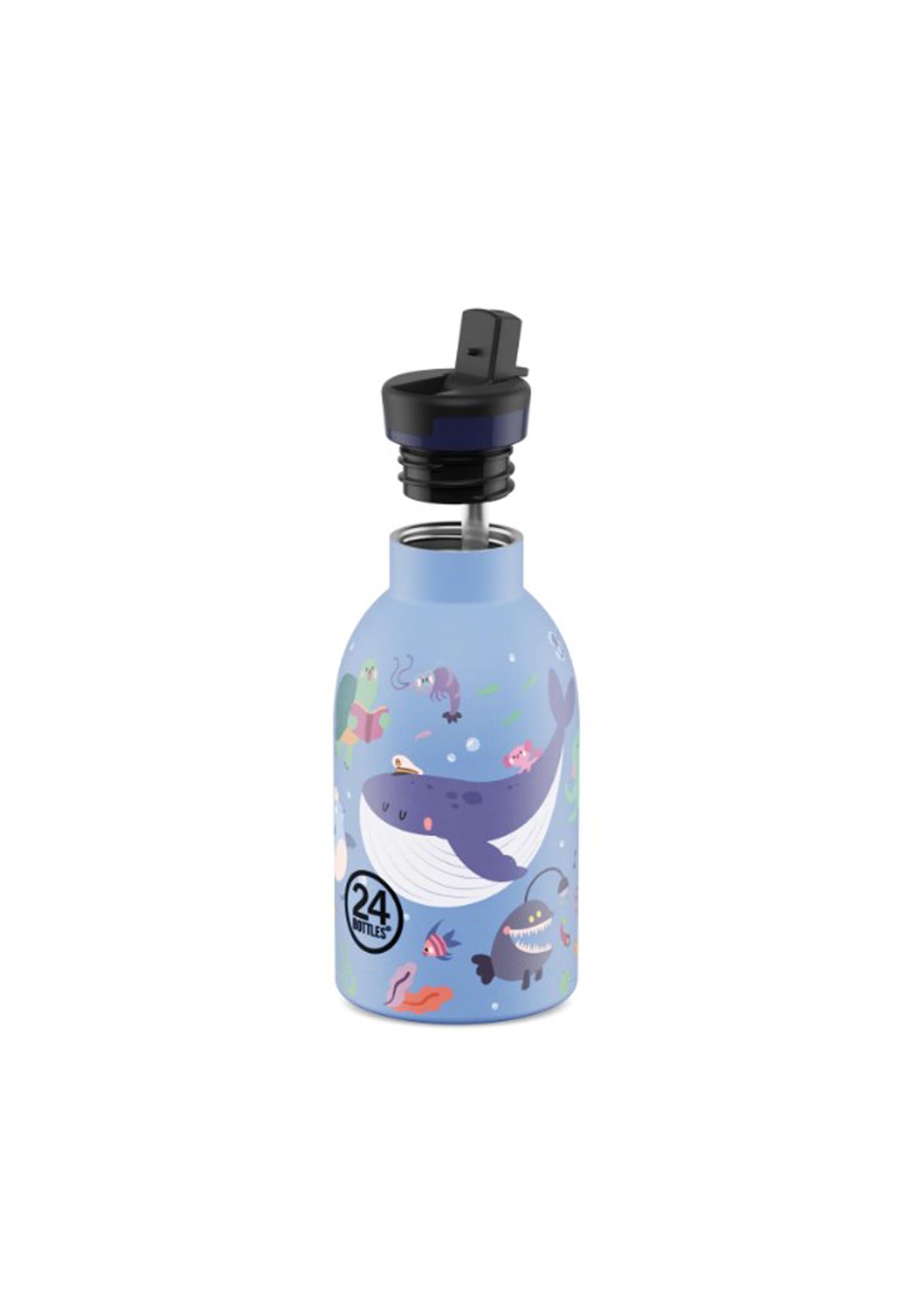 Borraccia termica per bambini blu Clima Bottle Ocean Friends 330 ml 24Bottles 2368-OCEAN 330 MLOCEAN 24BOTTLES 