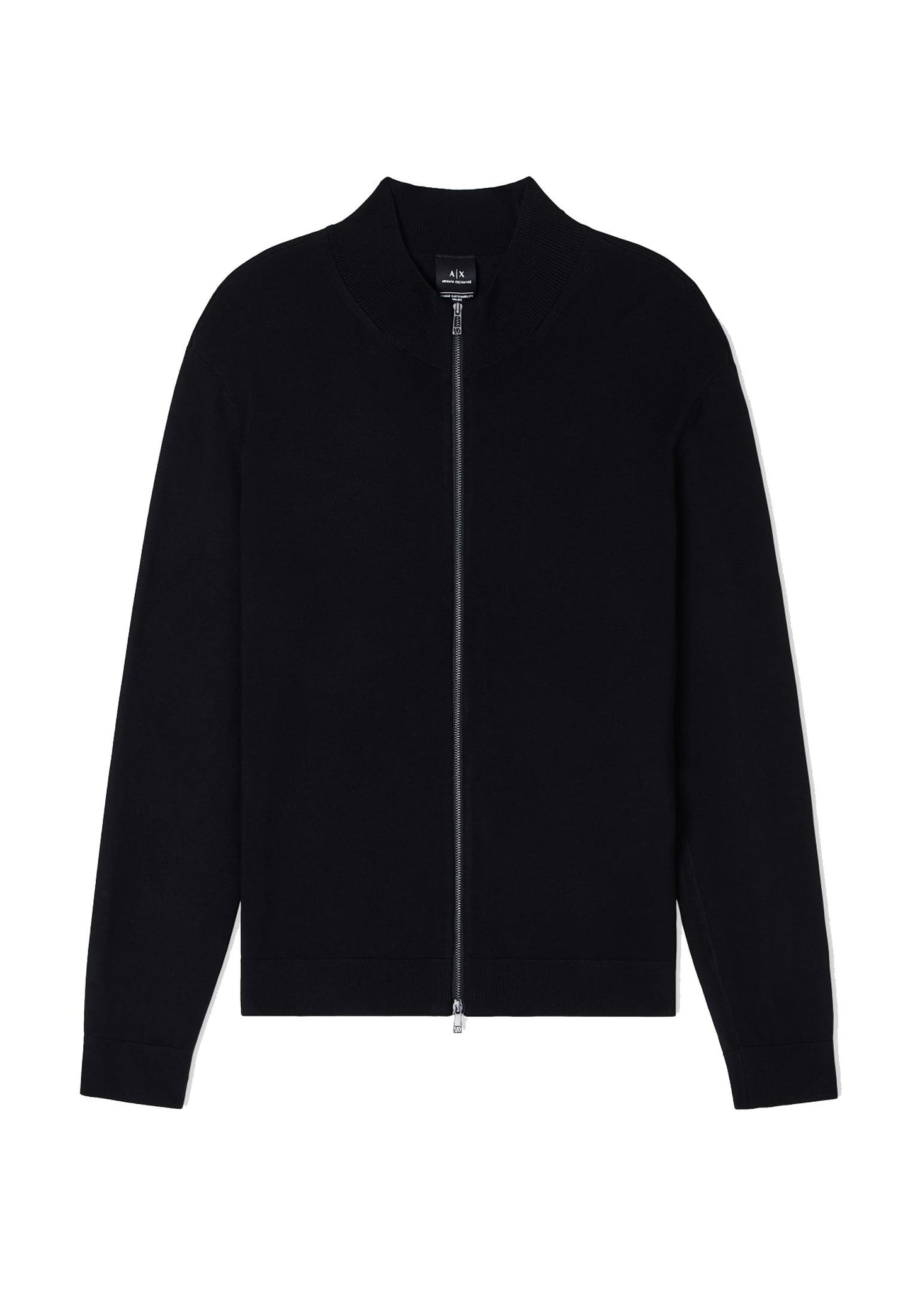 Maglione Cardigan con zip nero Armani Exchange A25 XM001279 AF10454 UC001UC001 ARMANI EXCHANGE 