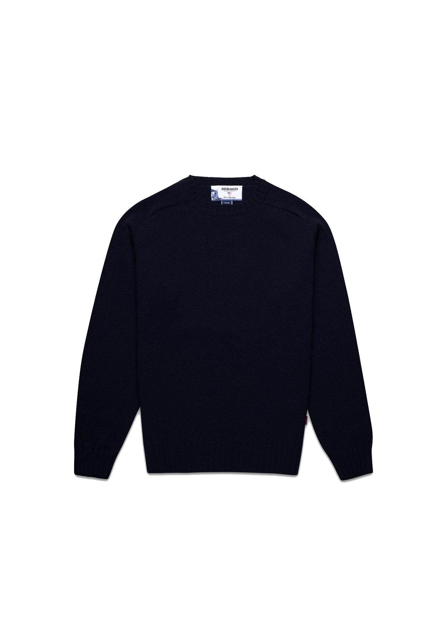 Maglione girocollo blu scuro lana Gilead Sebago A25 74113NW WQ1WQ1 SEBAGO 