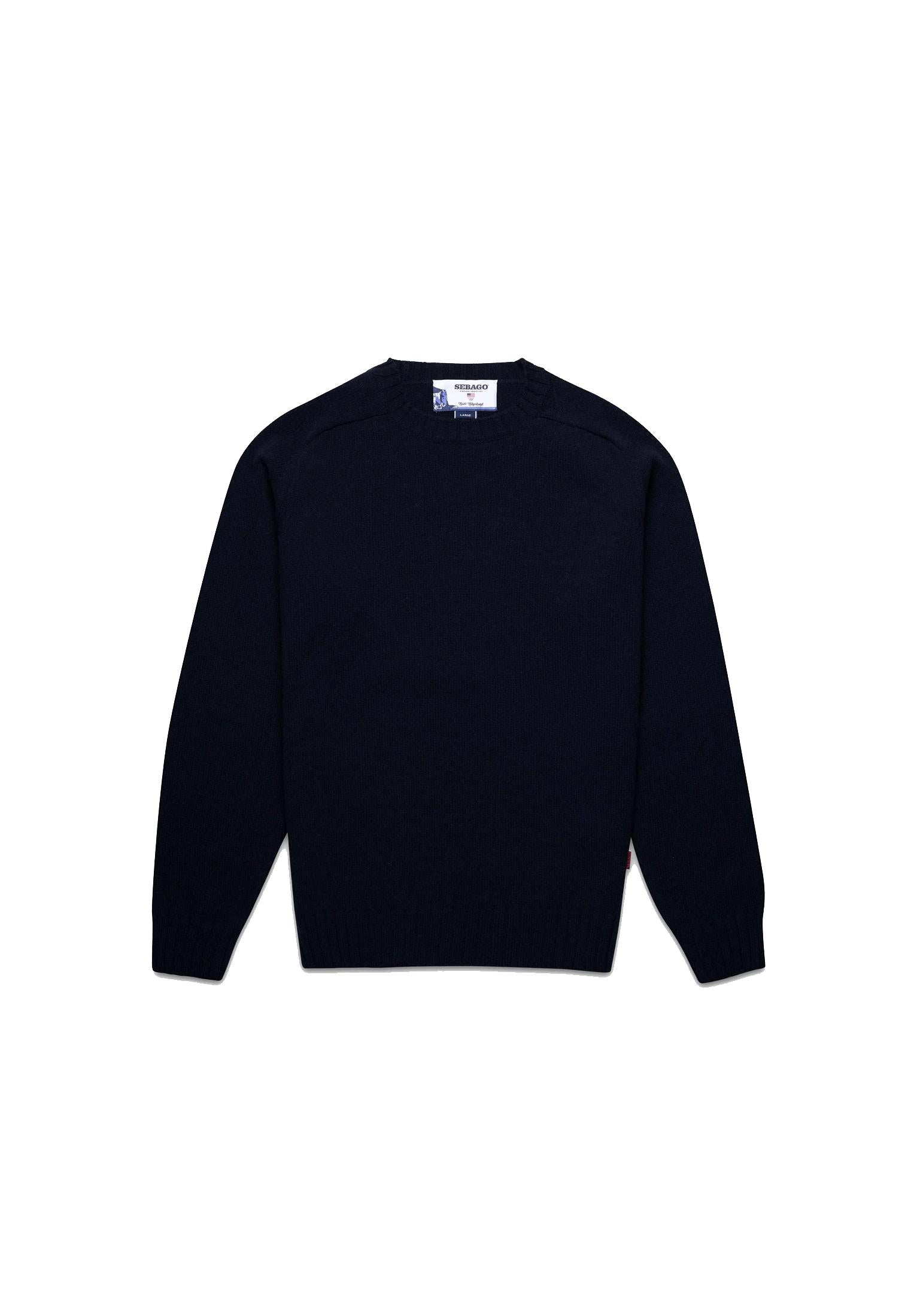 Maglione girocollo blu scuro lana Gilead Sebago A25 74113NW WQ1WQ1 SEBAGO 