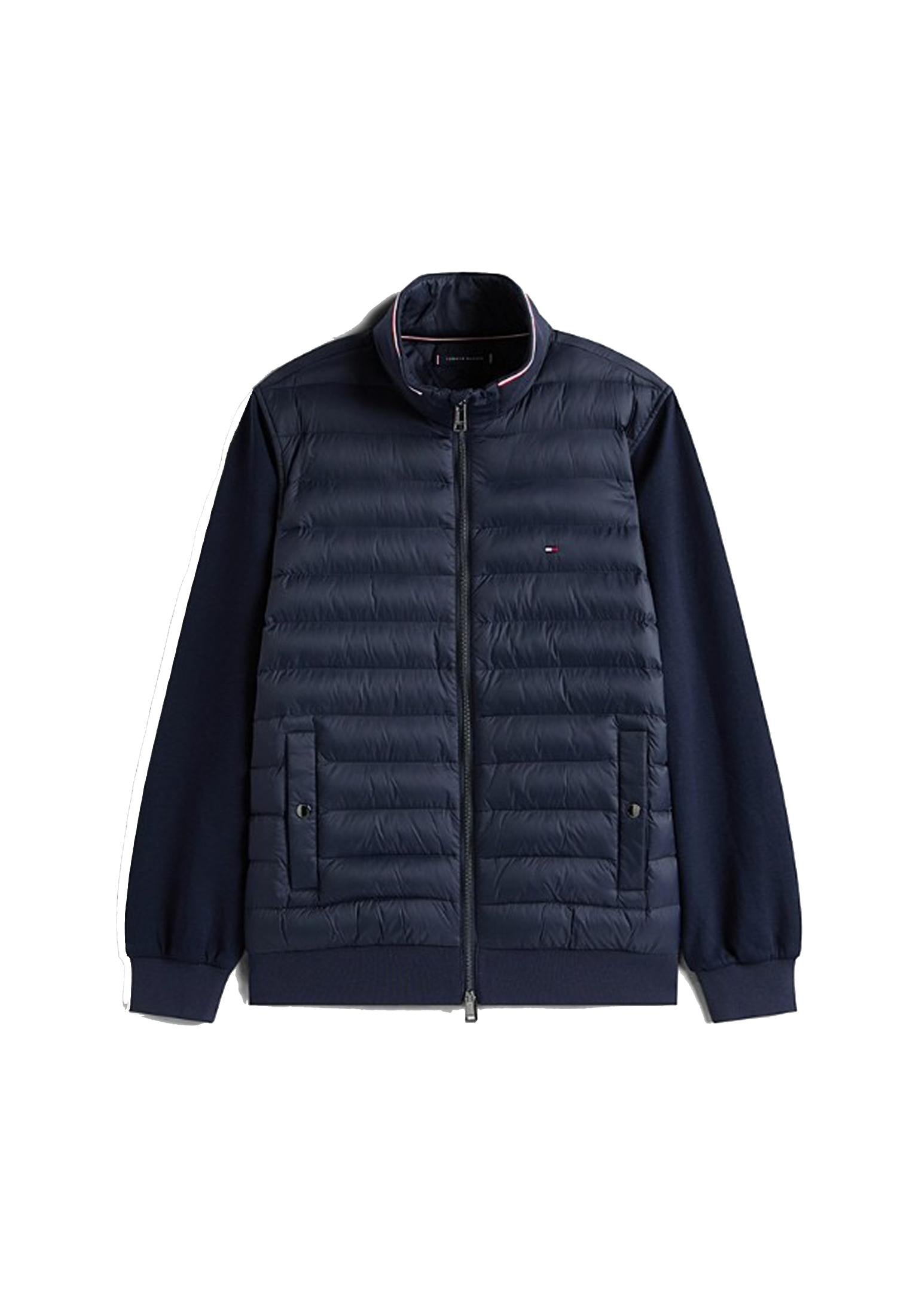 Giacca con zip trapuntato leggeto blu Tommy Hilfiger P26 MW0MW41329DW5 DW5DW5 TOMMY HILFIGER PRE 